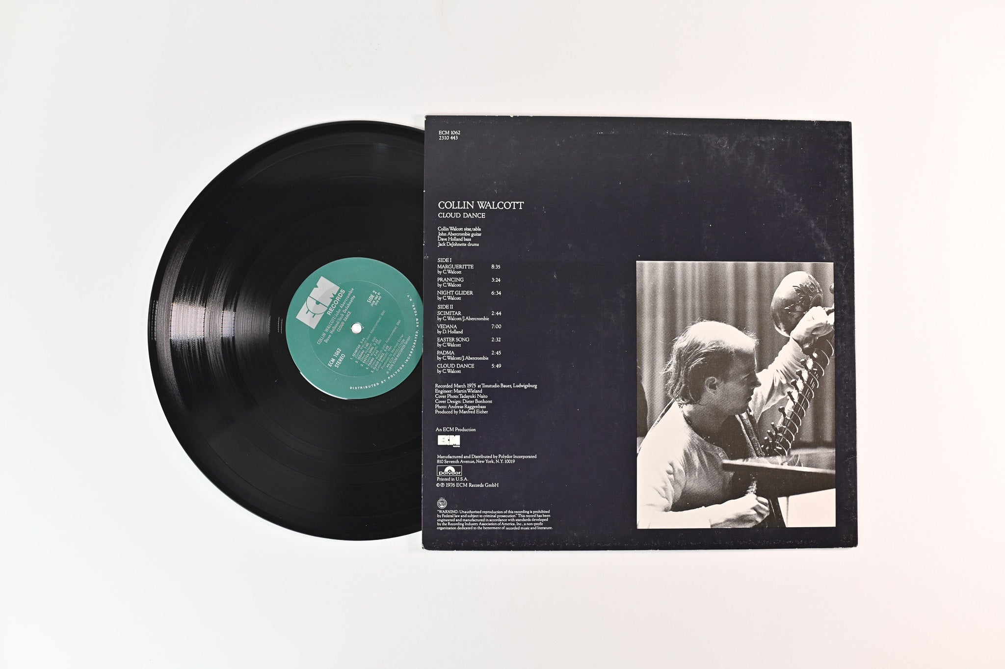 Collin Walcott - Cloud Dance on ECM Records