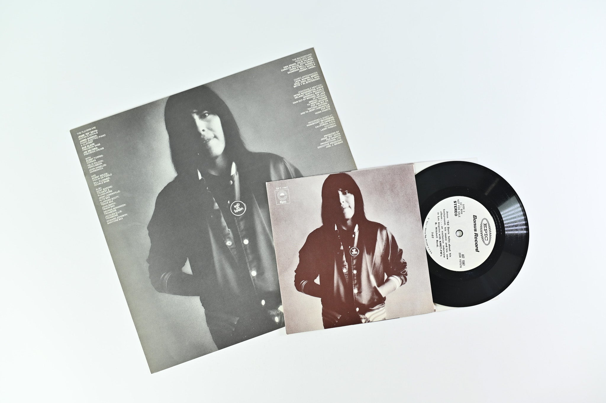 Jesse Ed Davis - Keep Me Comin' on Epic With Bonus 7"