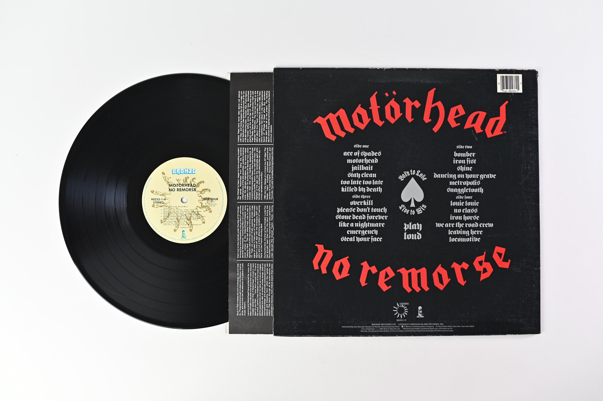 Motörhead - No Remorse on Bronze