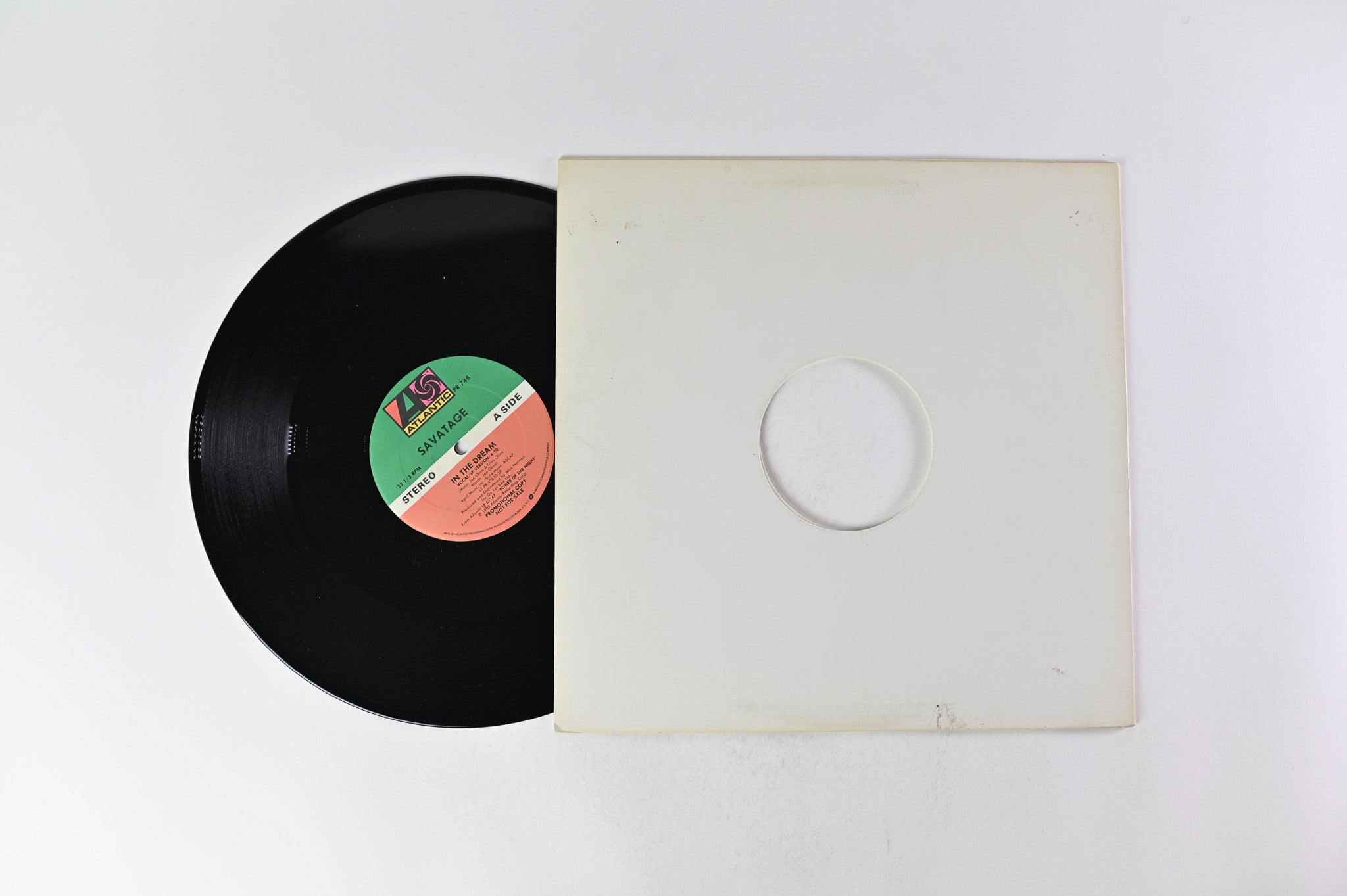 Savatage - In The Dream on Atlantic - 12" Promo