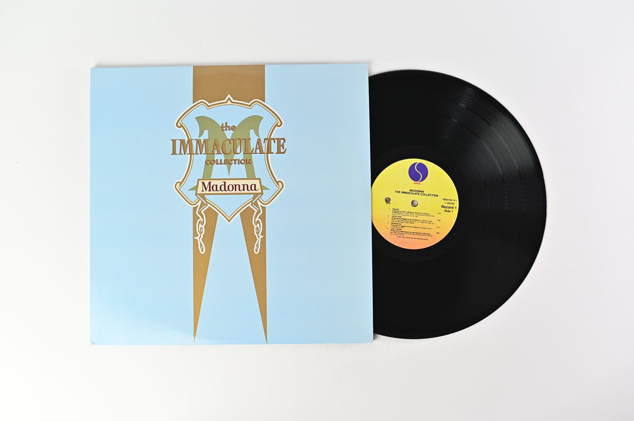 Madonna - The Immaculate Collection on Sire Club Edition