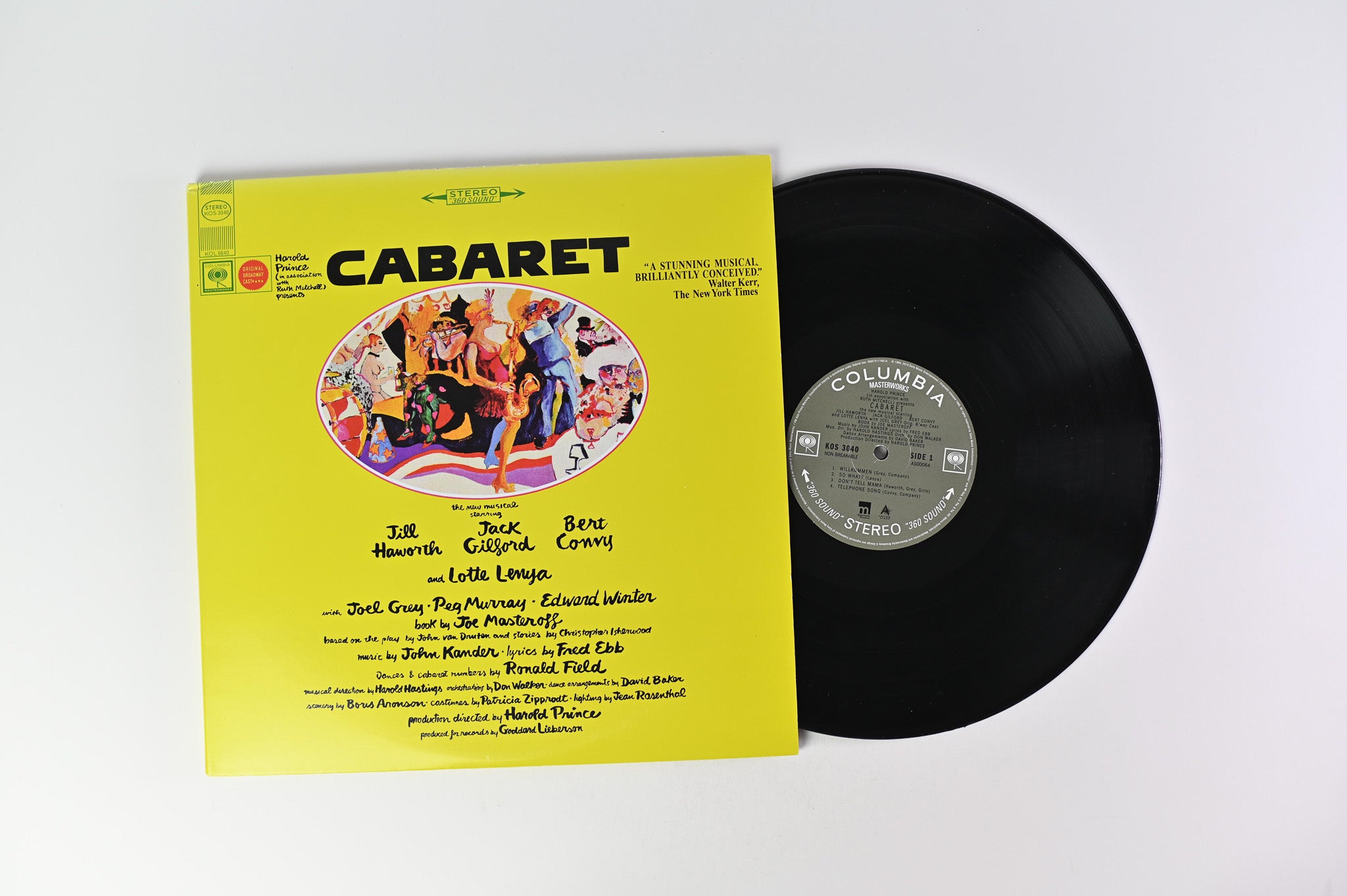 Harold Prince - Cabaret (Original Broadway Cast Recording) on Columbia Analog Spark