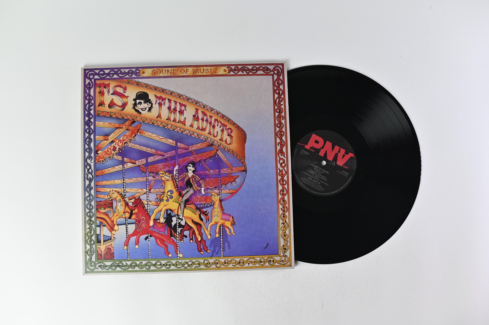 The Adicts - Sound Of Music on Puke N Vomit Records