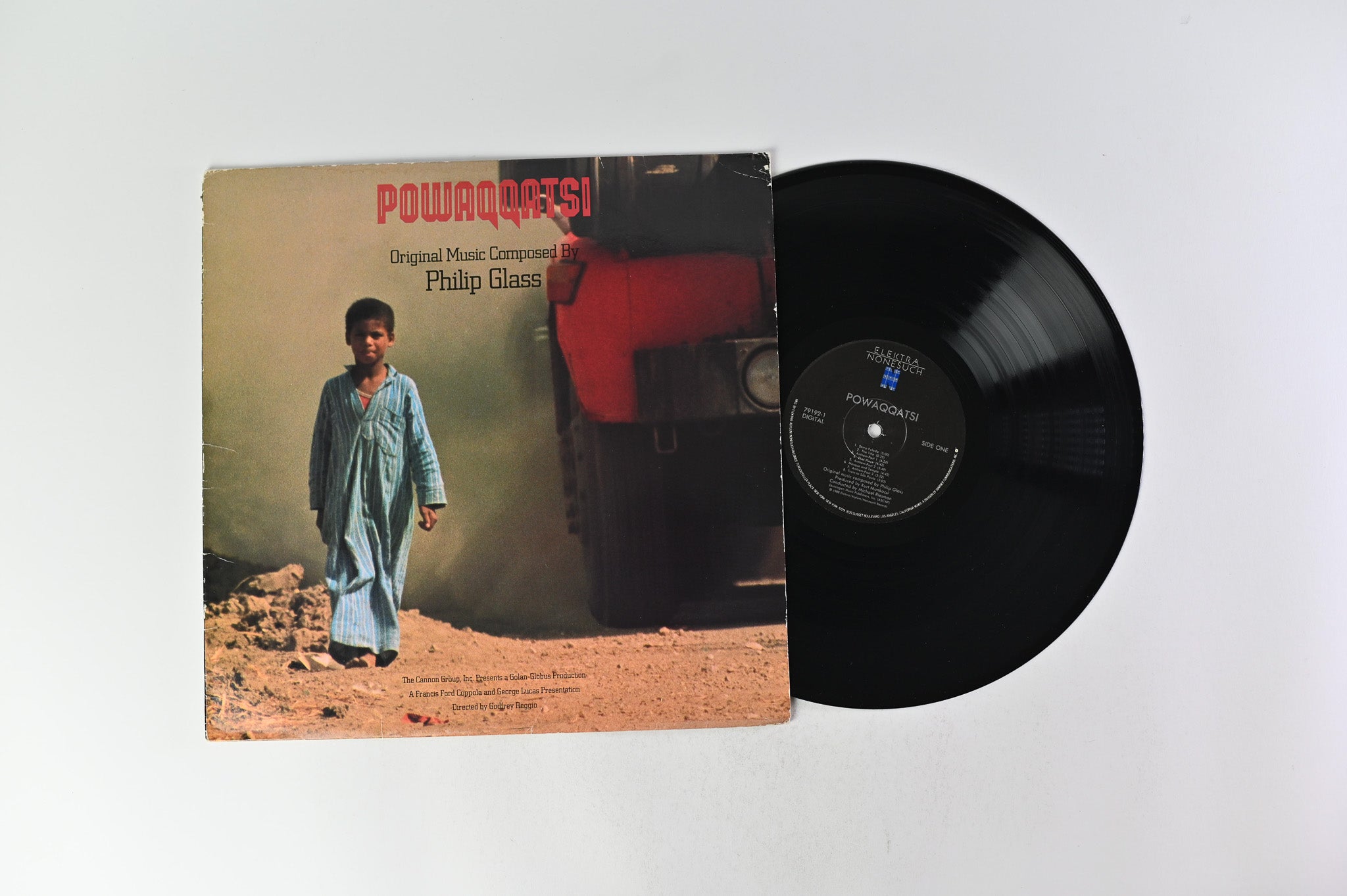 Philip Glass - Powaqqatsi on Elektra Nonesuch
