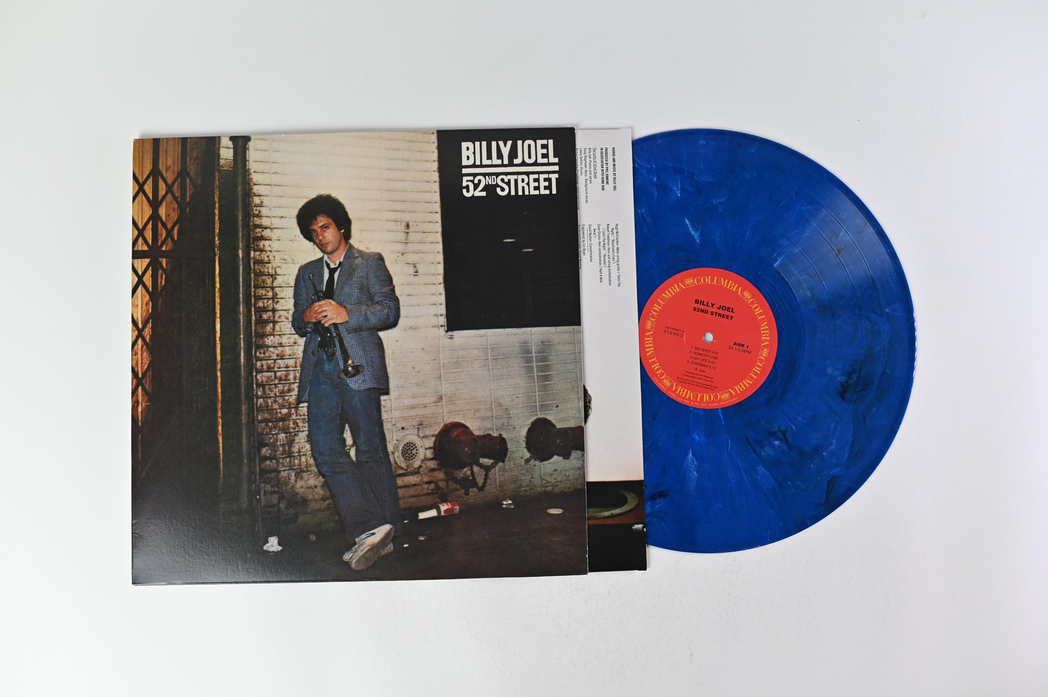 Billy Joel - 52nd Street on Columbia - Blue Swirl Vinyl