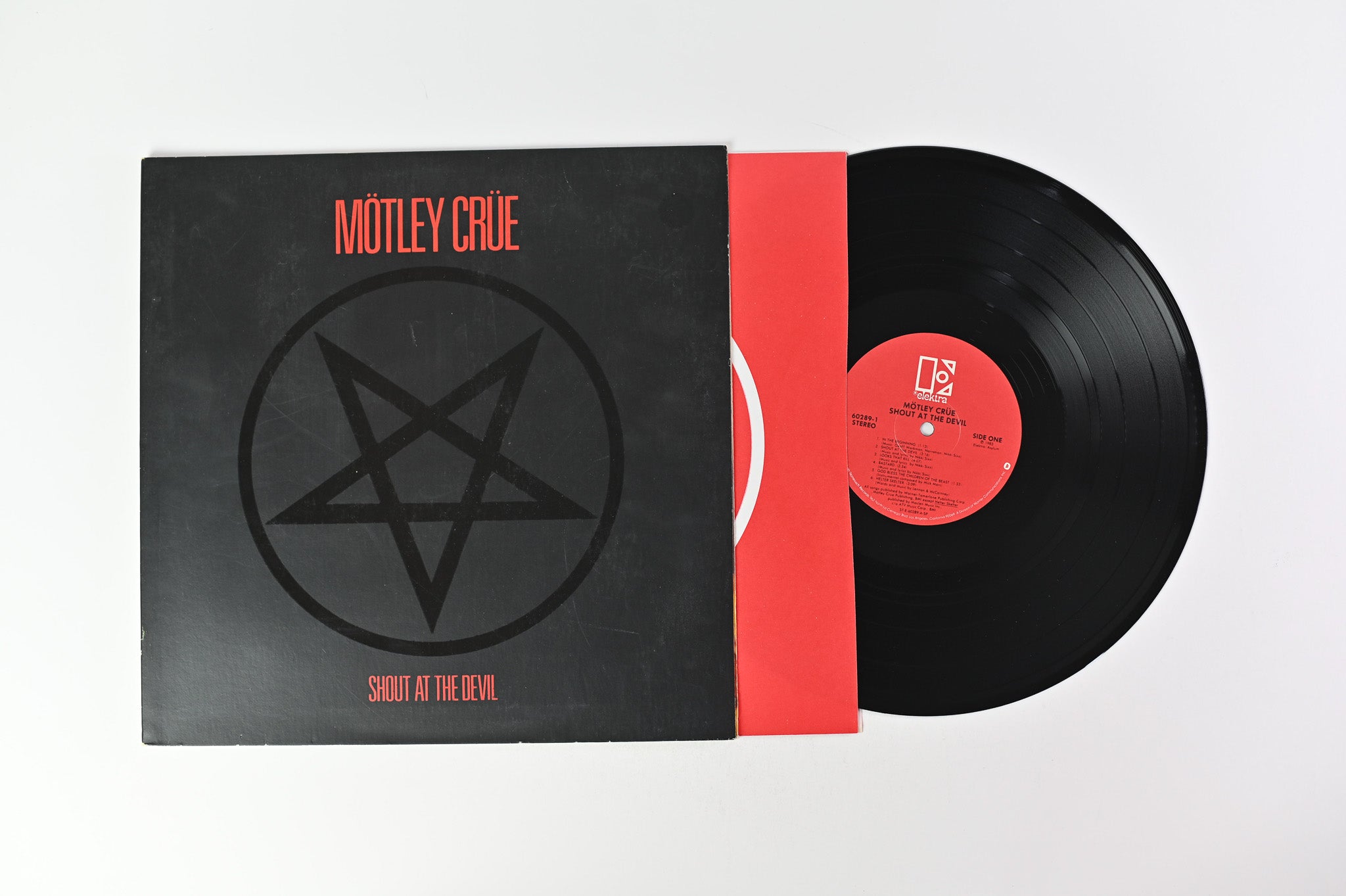 Mötley Crüe - Shout At The Devil on Elektra