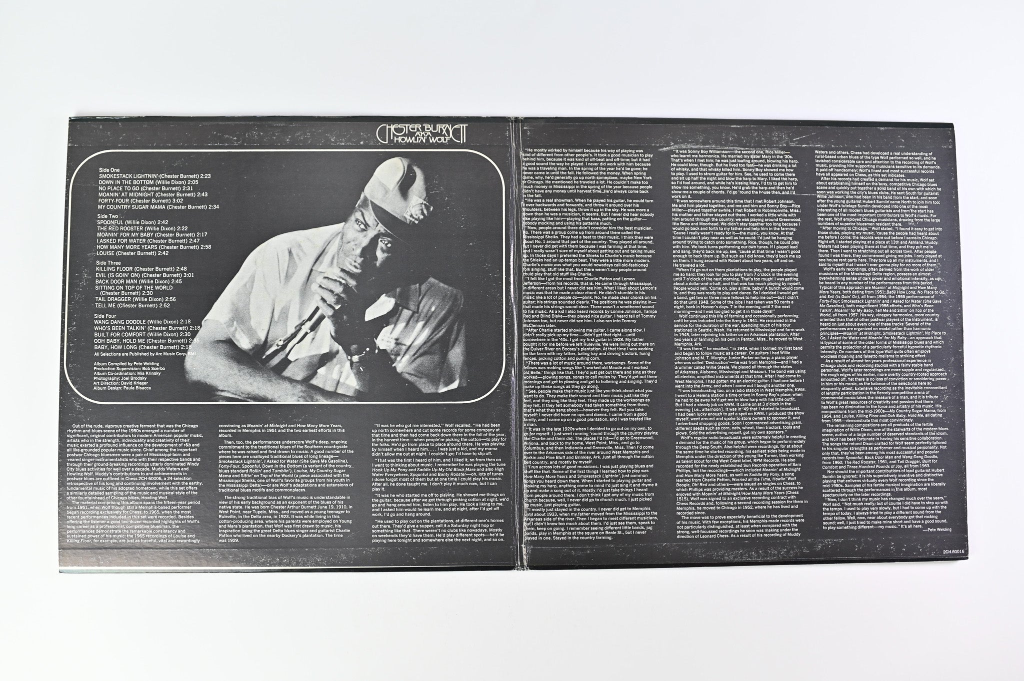 Howlin' Wolf - Chester Burnett A.K.A. Howlin' Wolf on Chess