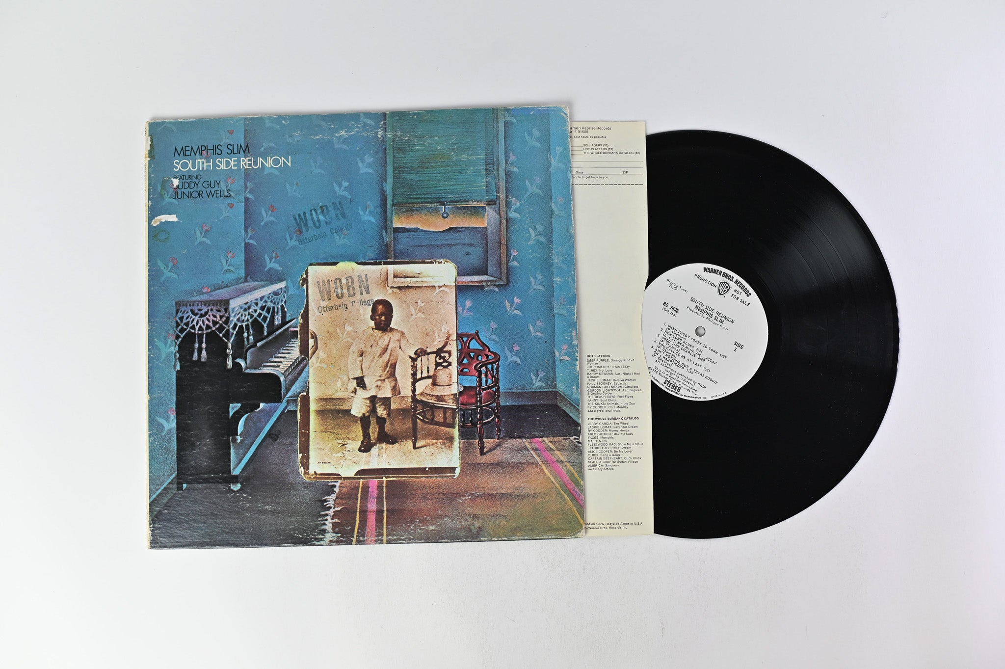 Memphis Slim - South Side Reunion on Warner Bros. Records - Promo