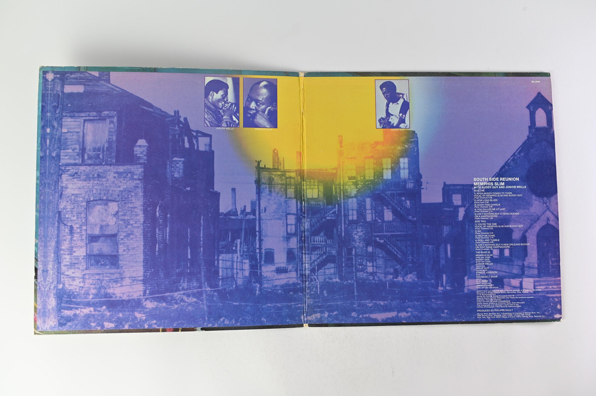 Memphis Slim - South Side Reunion on Warner Bros. Records - Promo