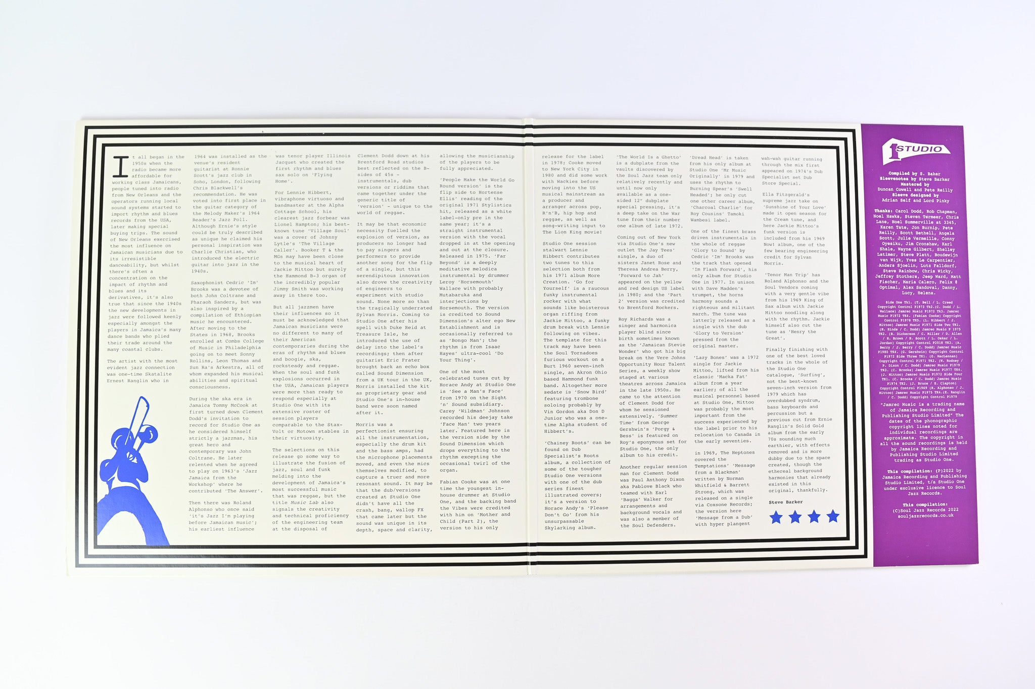 Various - Studio One Music Lab on Soul Jazz Records