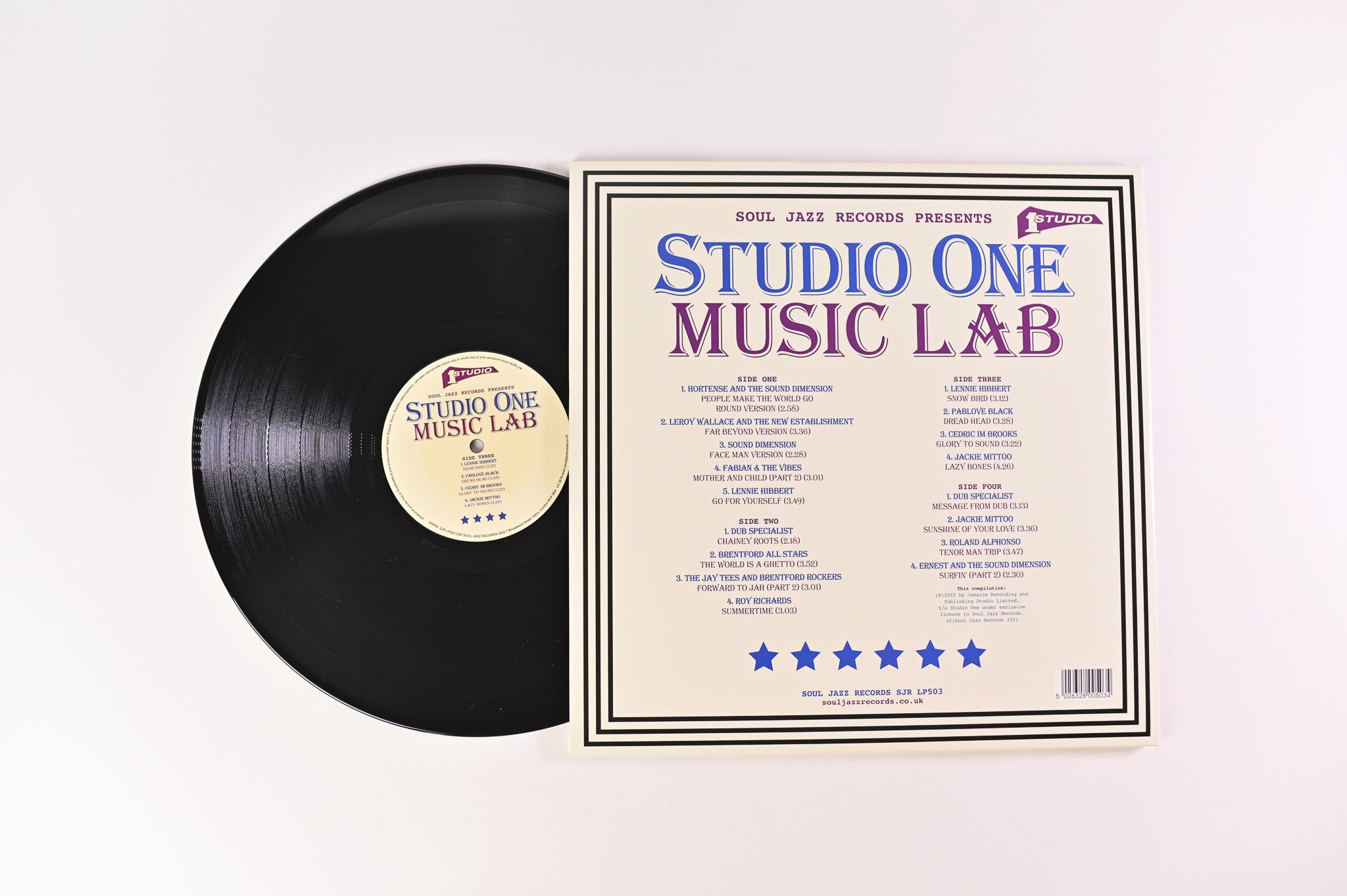 Various - Studio One Music Lab on Soul Jazz Records