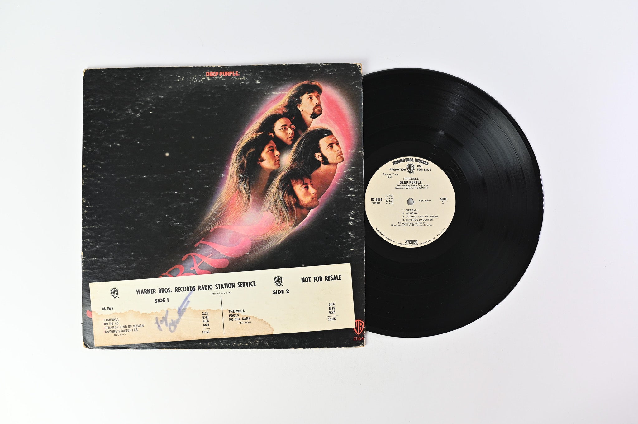 Deep Purple - Fireball on Warner Bros Promo