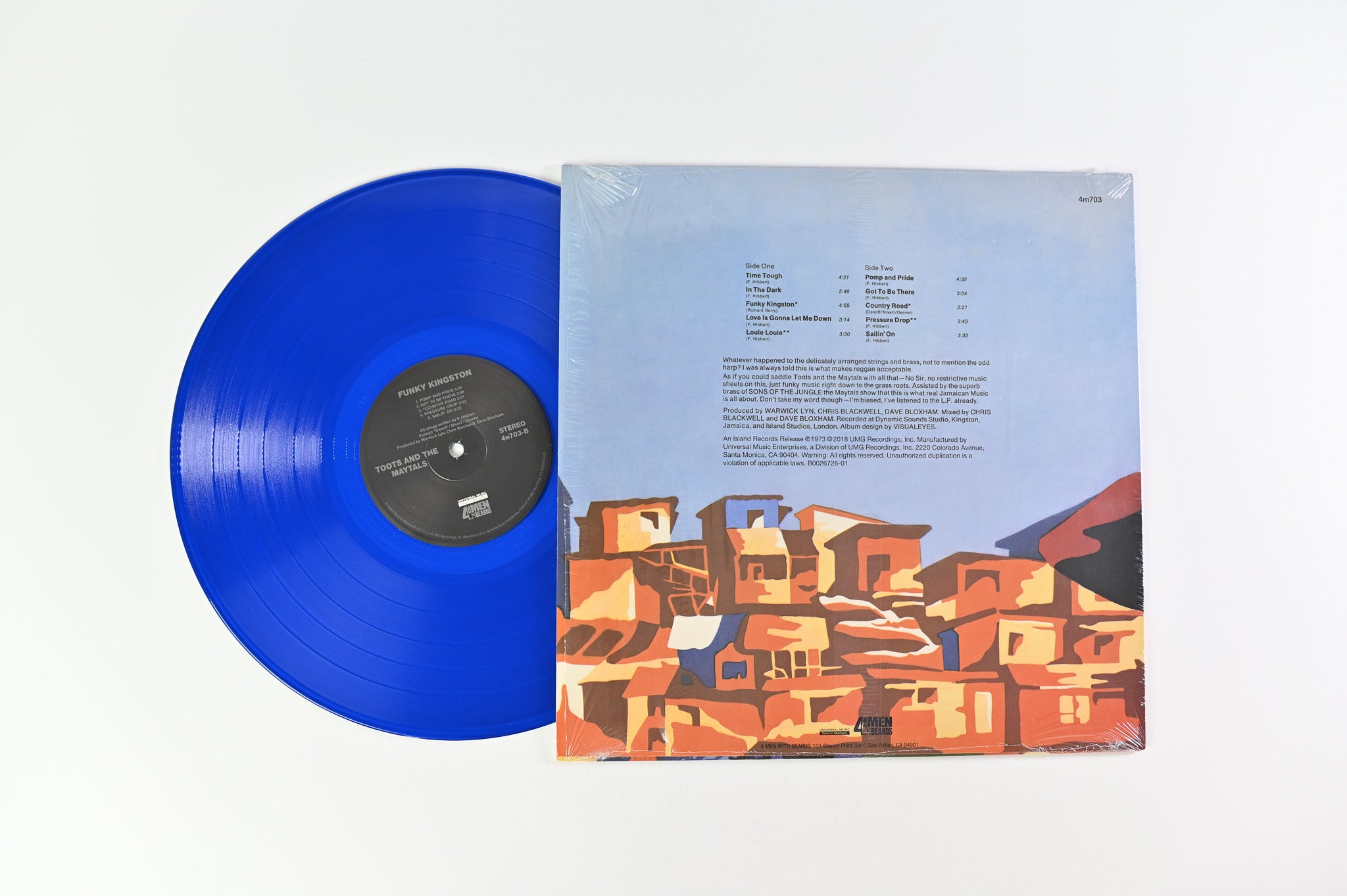 Toots & The Maytals - Funky Kingston on 4 Men With Beards Blue Vinyl Reissue