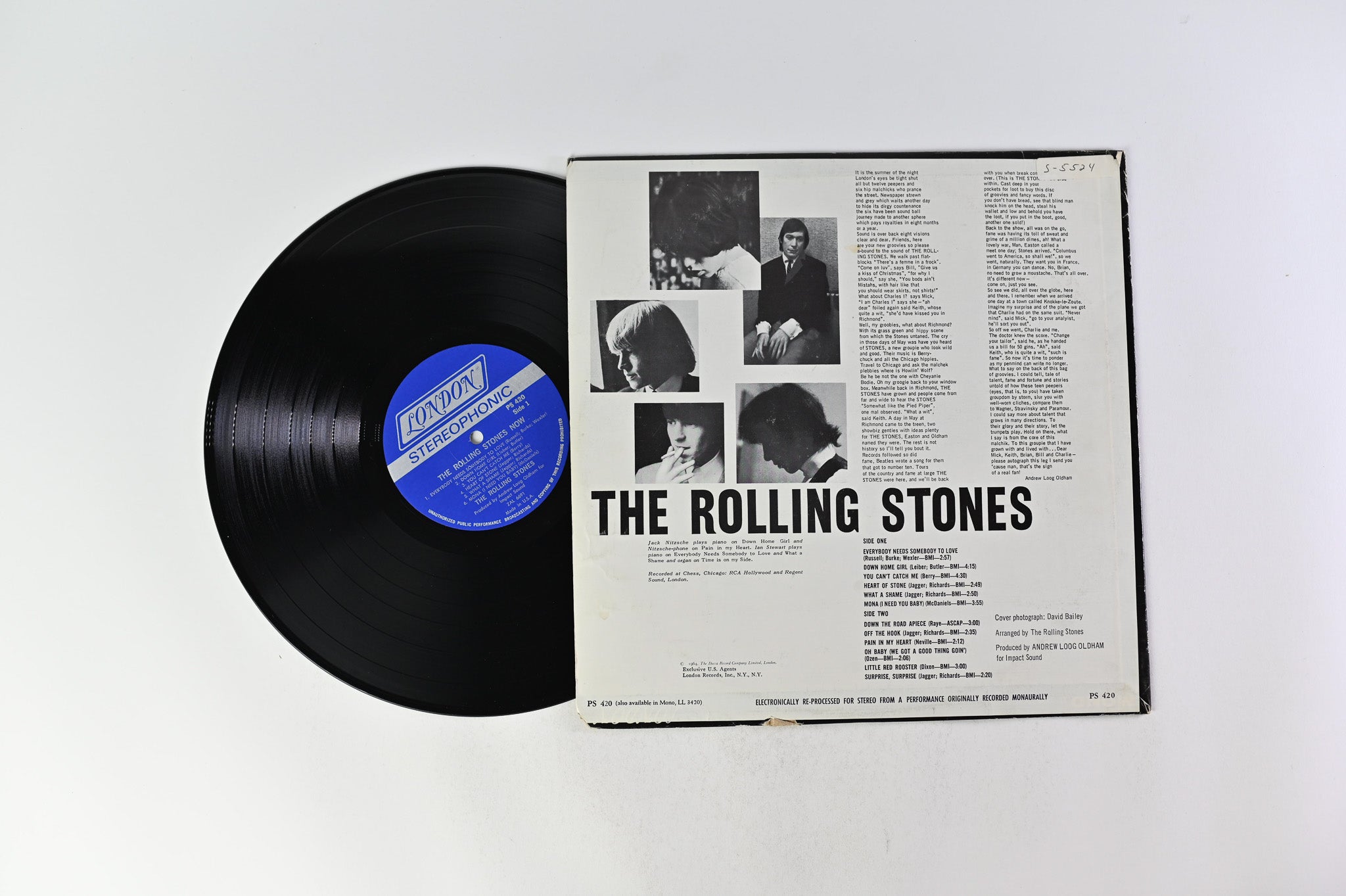 The Rolling Stones - The Rolling Stones, Now! on London Records