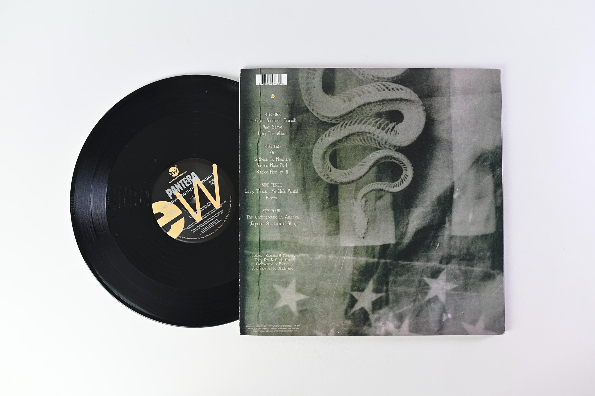 Pantera - The Great Southern Trendkill on EastWest Ltd Reissue