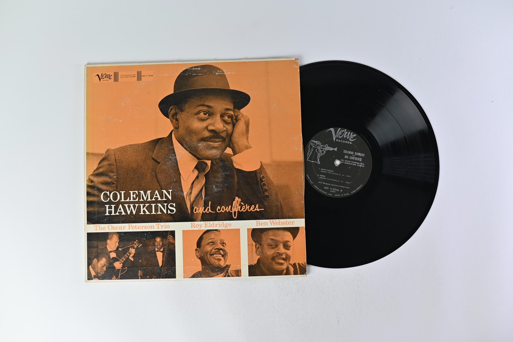 Coleman Hawkins - And Confrères on Verve Records - Mono