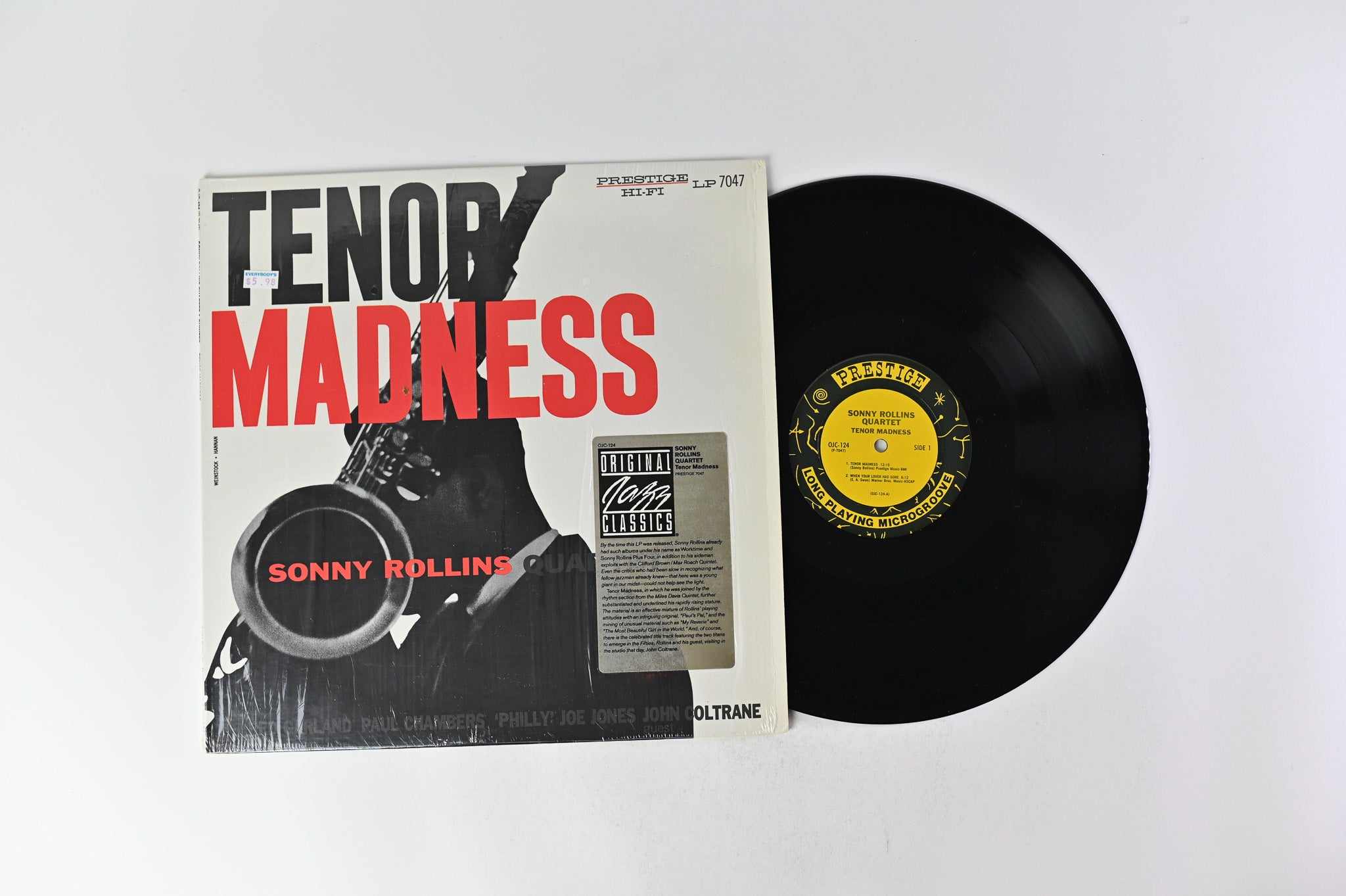 Sonny Rollins Quartet - Tenor Madness on Original Jazz Classics / Prestige
