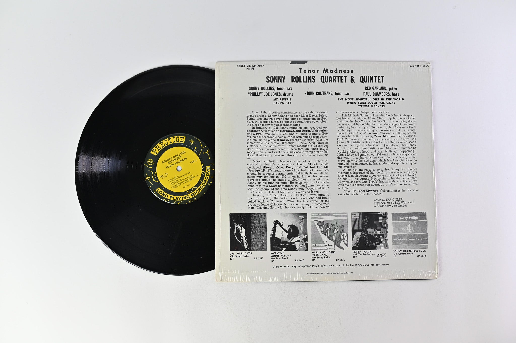Sonny Rollins Quartet - Tenor Madness on Original Jazz Classics / Prestige