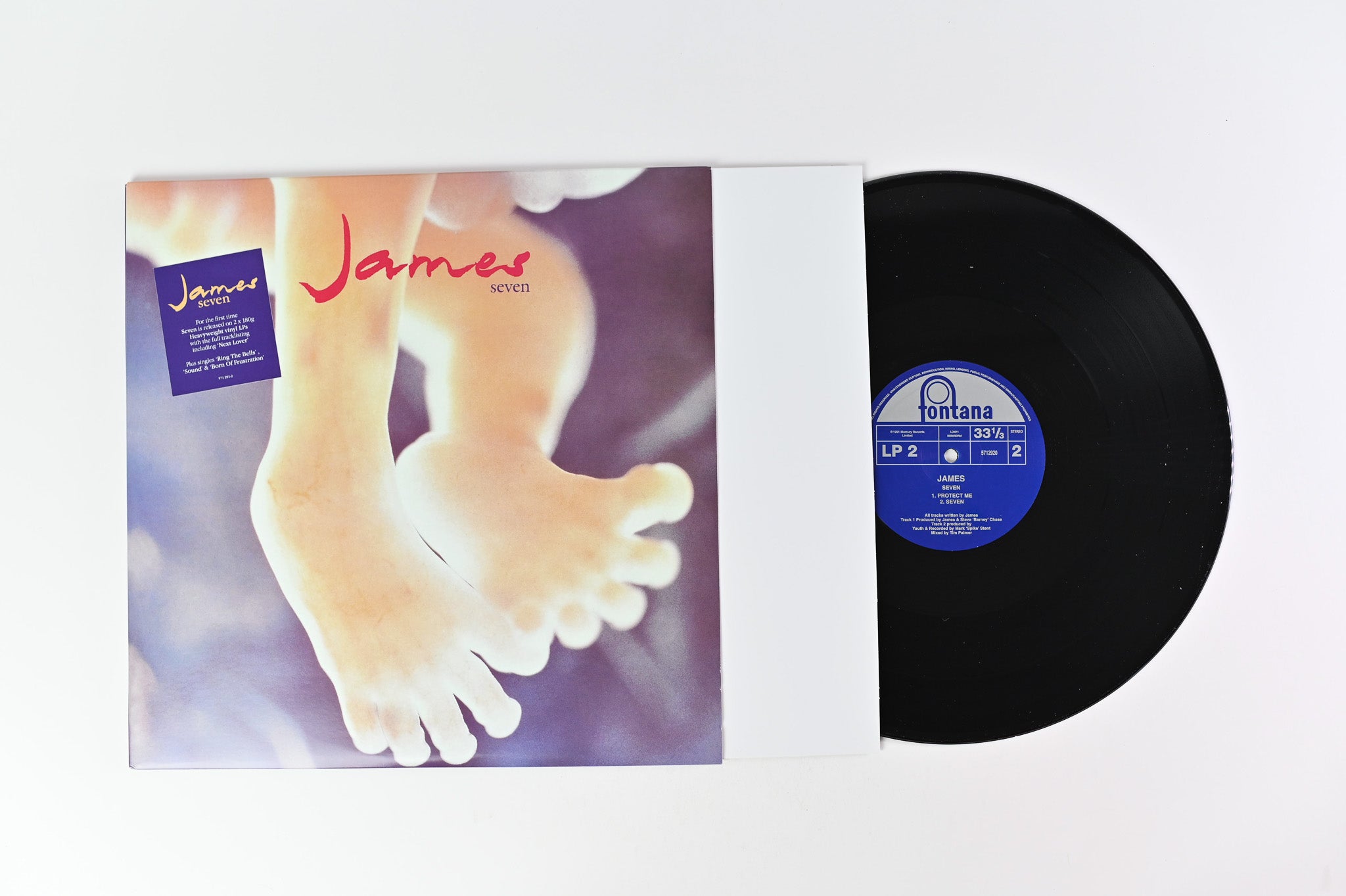 James - Seven on Fontana Reissue