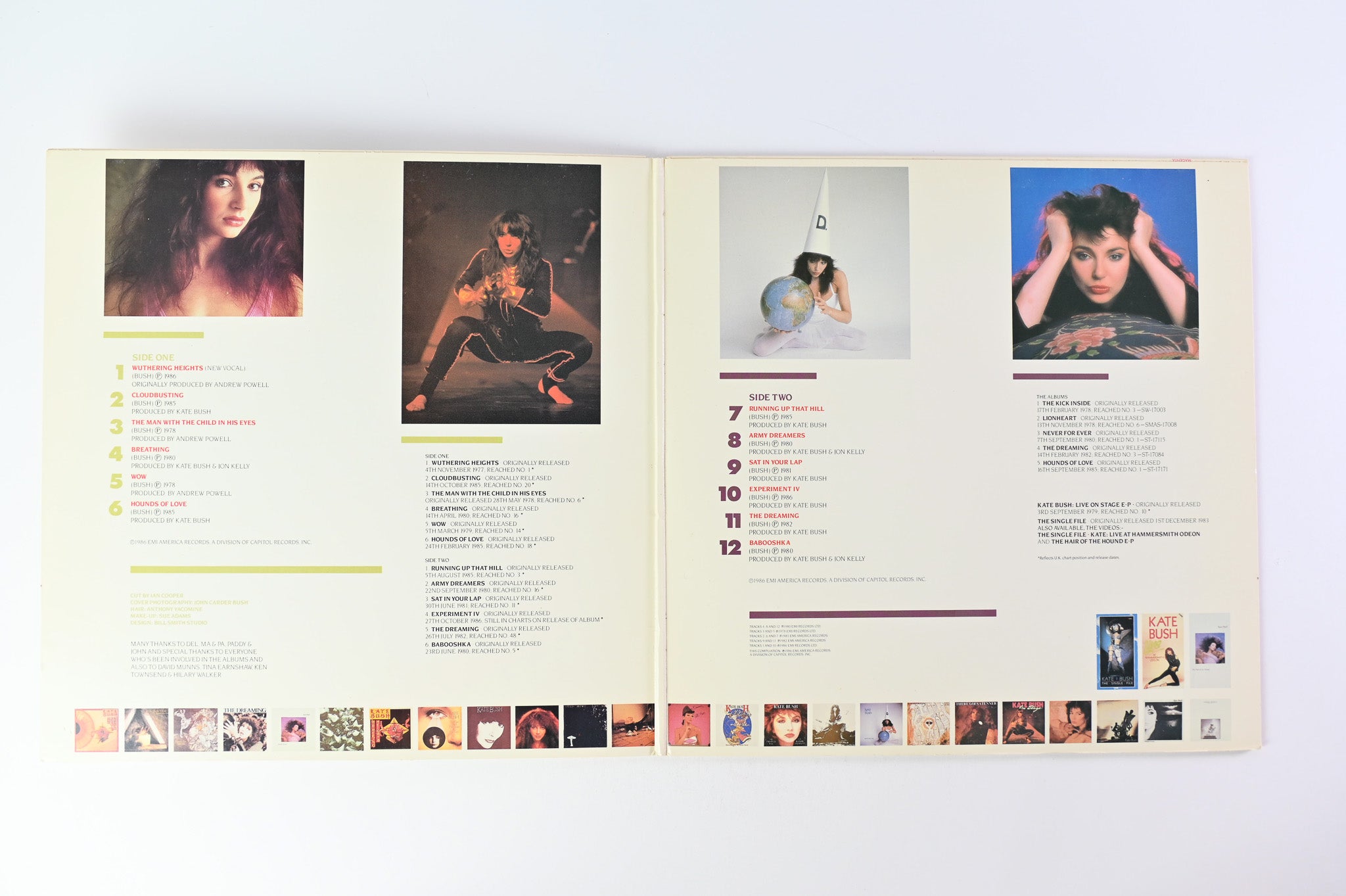 Kate Bush - The Whole Story on EMI America