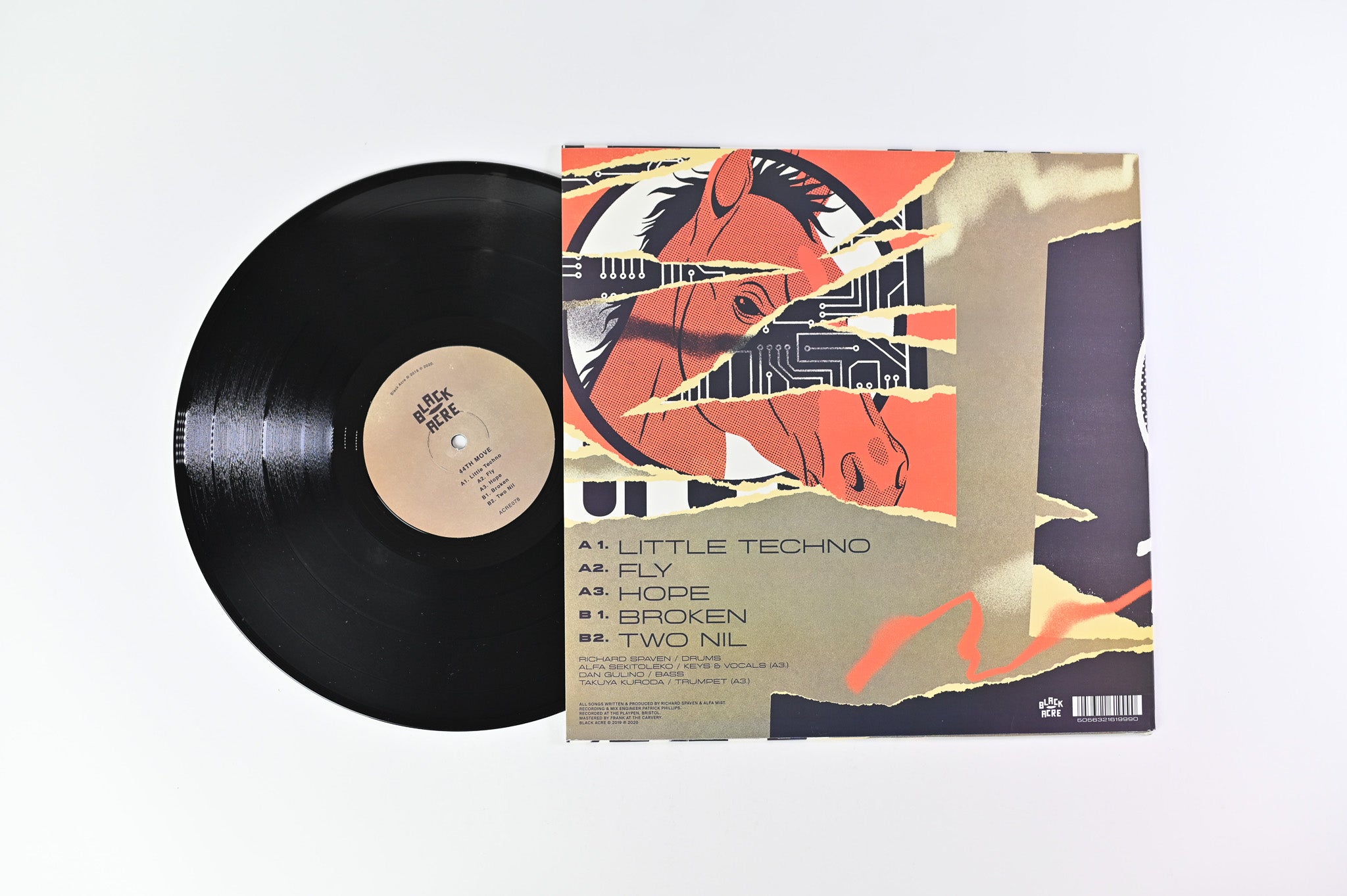 44th Move - 44th Move on Black Acre 12" EP