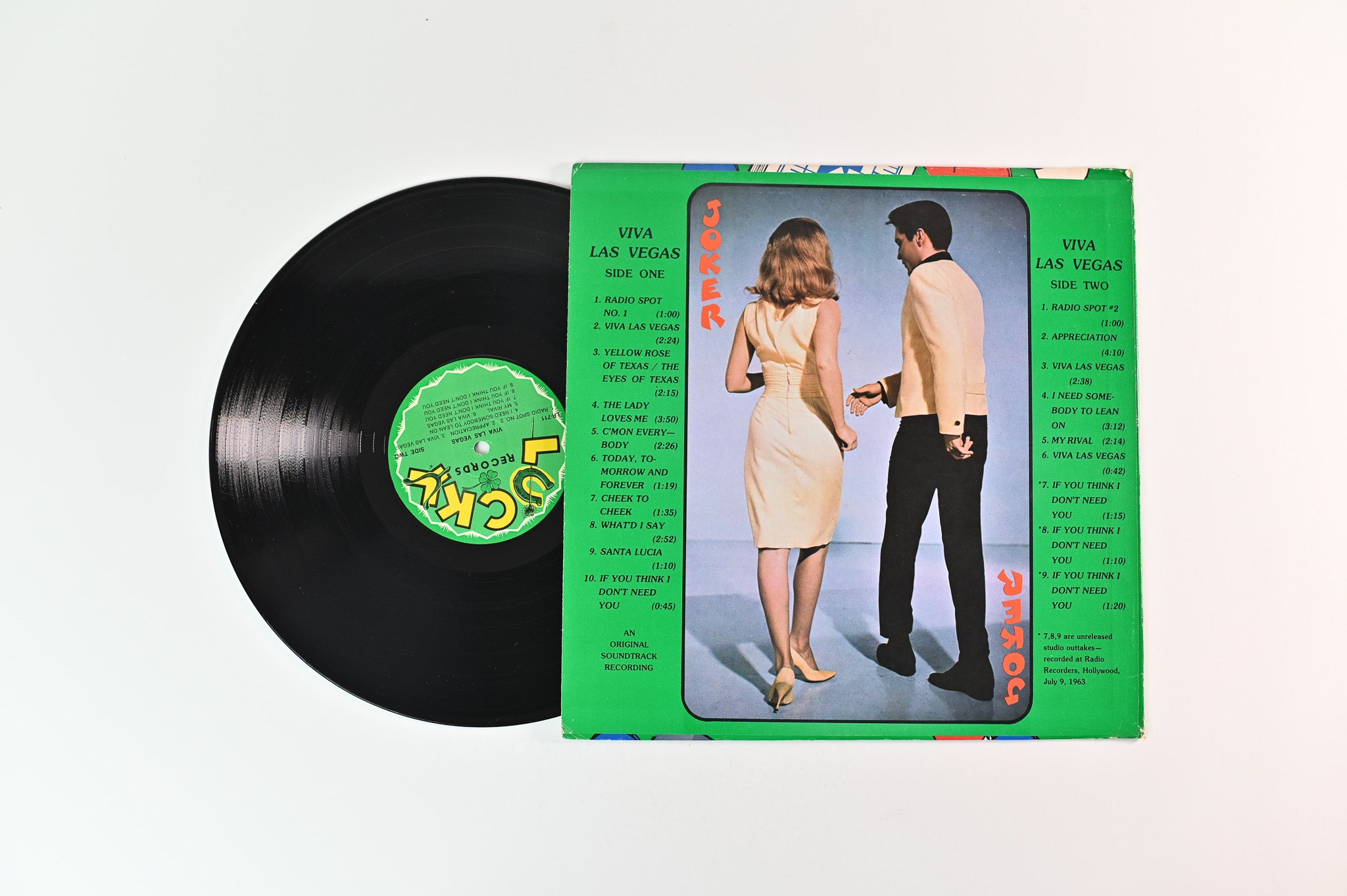Elvis Presley - Viva Las Vegas on Lucky Records - Unofficial pressing