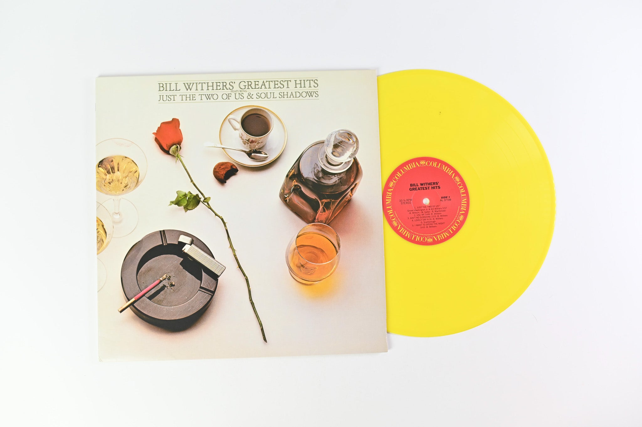 Bill Withers - Bill Withers' Greatest Hits on Columbia Ltd Yellow Vinyl Reissue