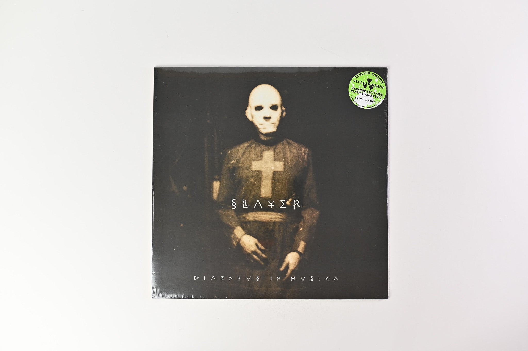 Slayer - Diabolus In Musica on American Ltd Numbered Clear Reissue Sealed