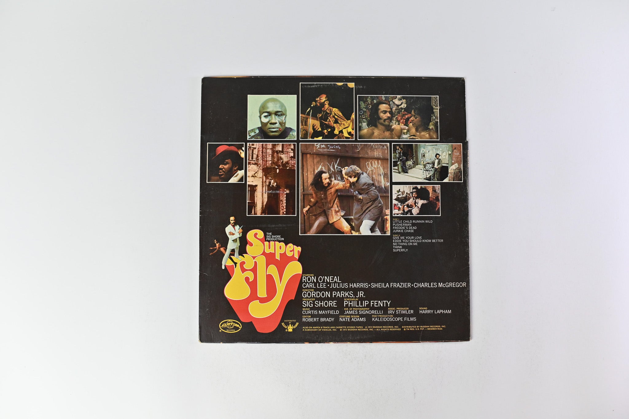Curtis Mayfield - Super Fly (The Original Motion Picture Soundtrack) on Curtom