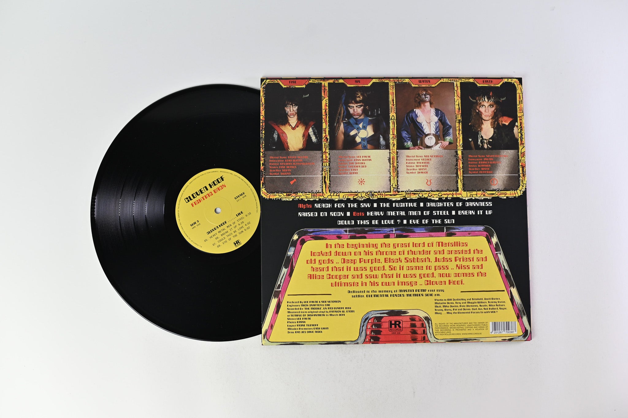 Cloven Hoof - Fighting Back on High Roller Records