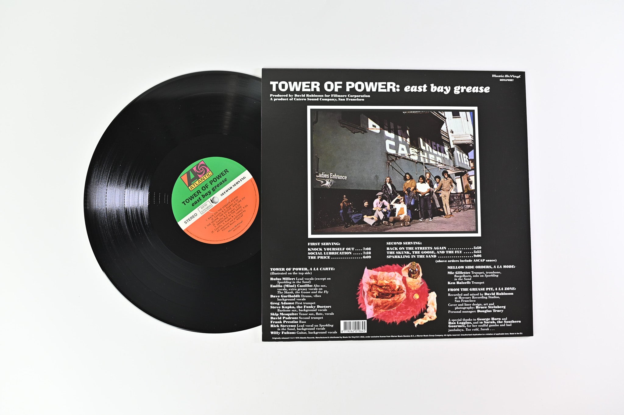 Tower Of Power - East Bay Grease on Music on Vinyl Reissue