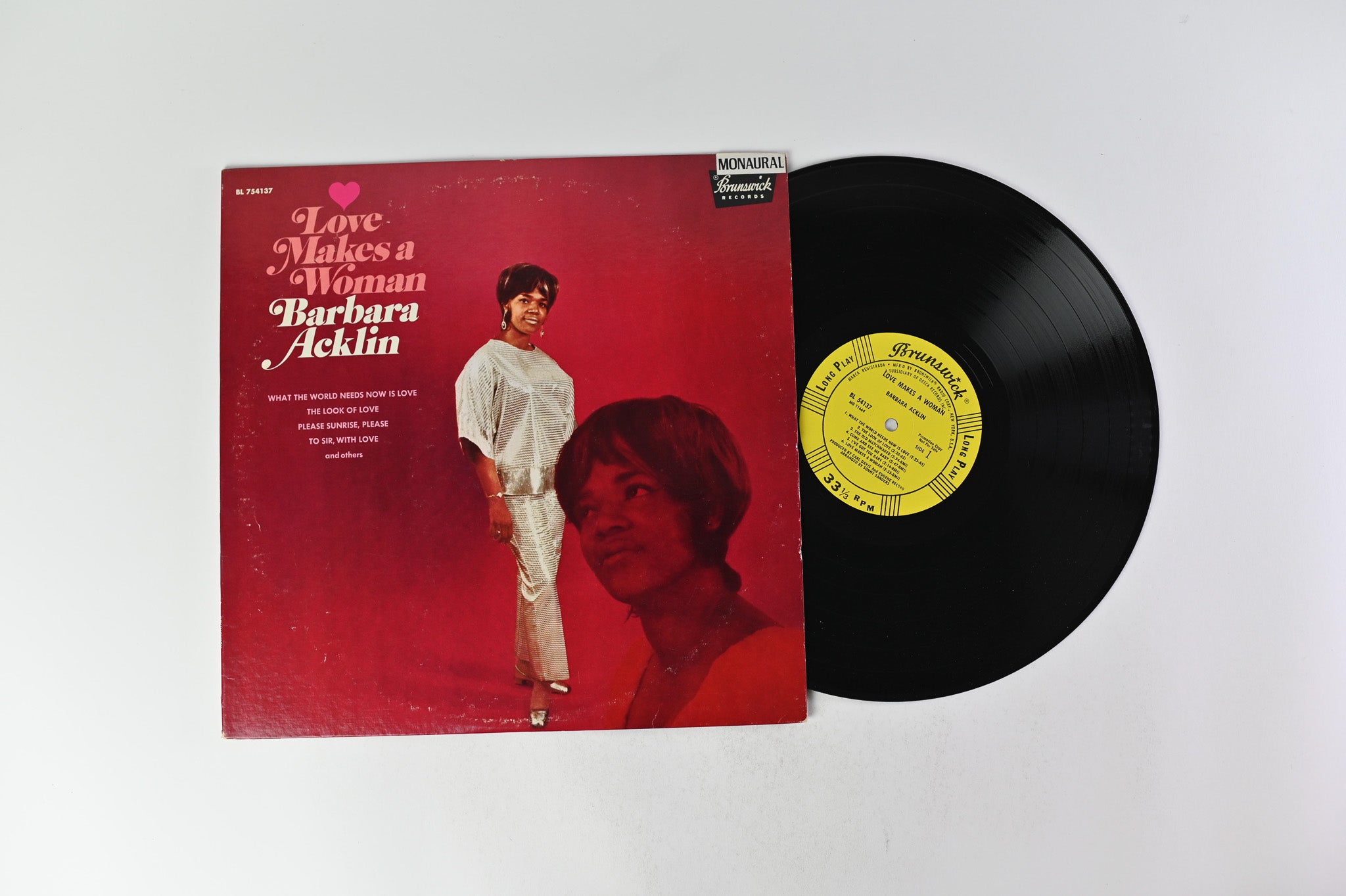 Barbara Acklin - Love Makes A Woman on Brunswick - Mono Promo