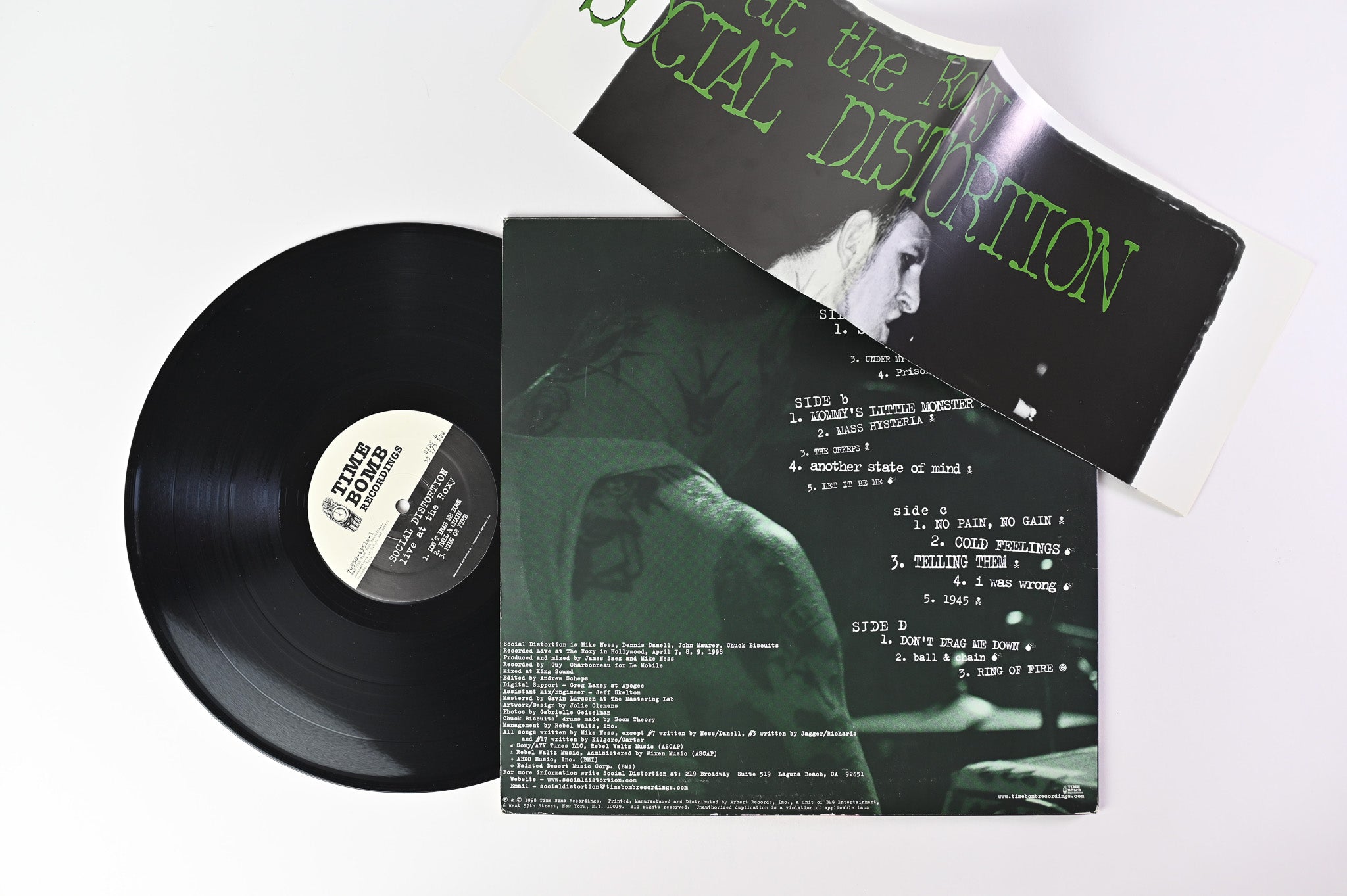 Social Distortion - Live At The Roxy on Time Bomb