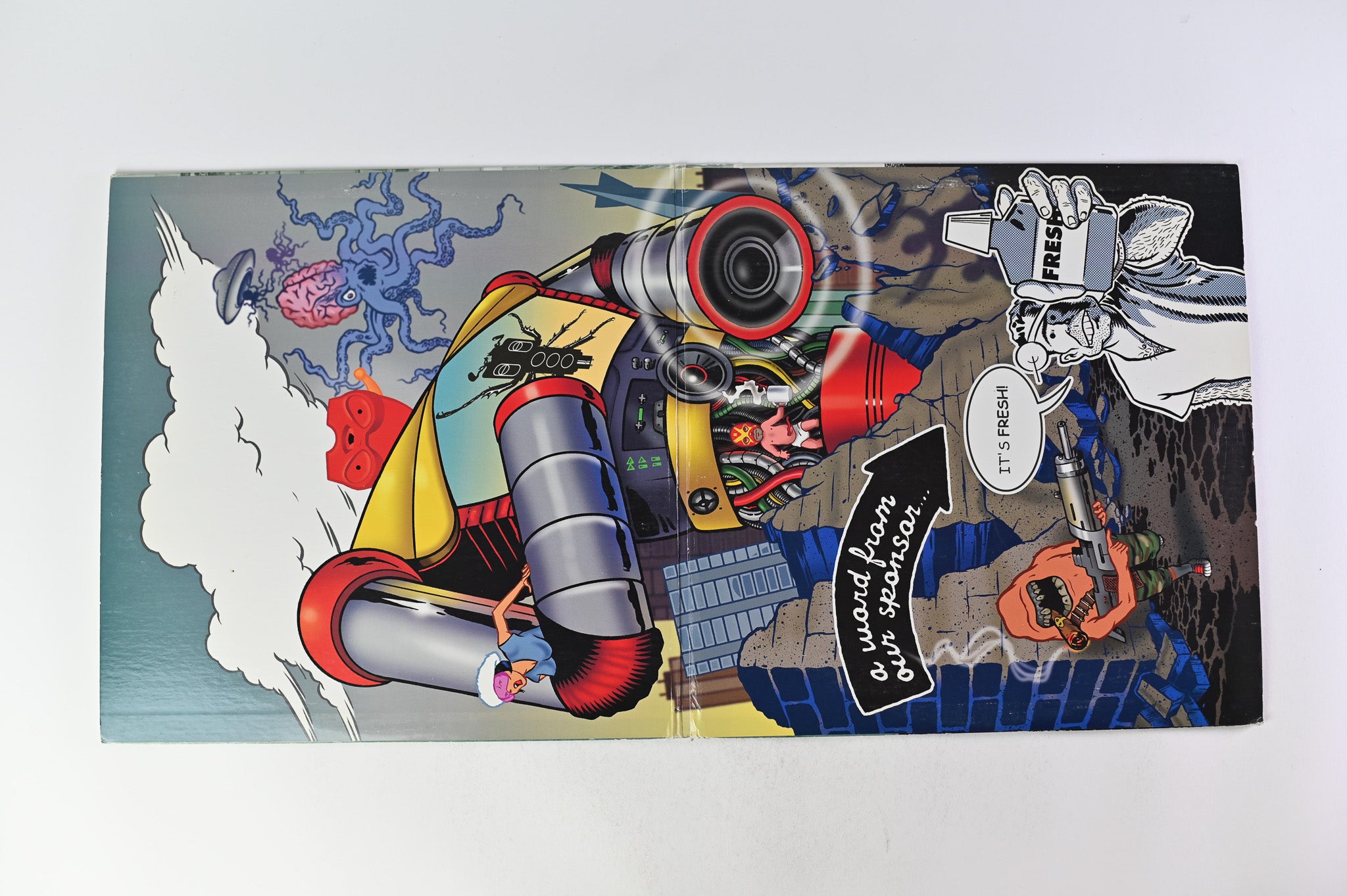 DJ Q-Bert - Wave Twisters - Episode 7 Million: Sonic Wars Within The Protons on Galactic Butt Hair Records