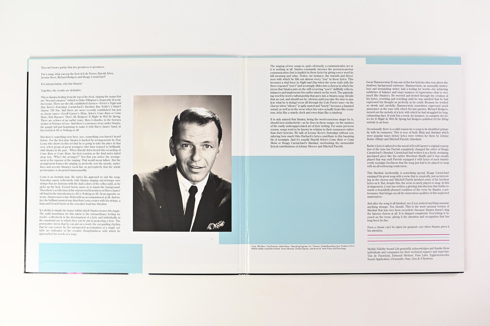 Frank Sinatra - Sinatra & Strings Mobile Fidelity Ultra Analog Ltd Numbered