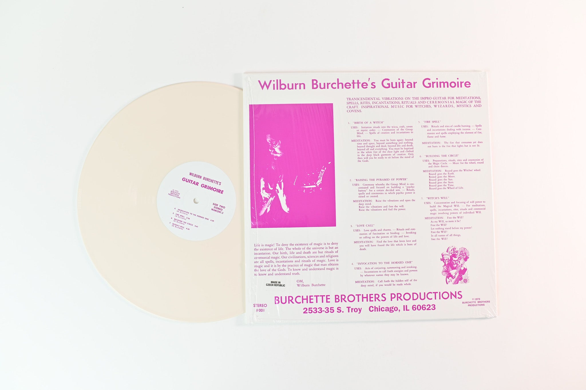Master Wilburn Burchette - Guitar Grimoire on Numero Group - Colored Vinyl