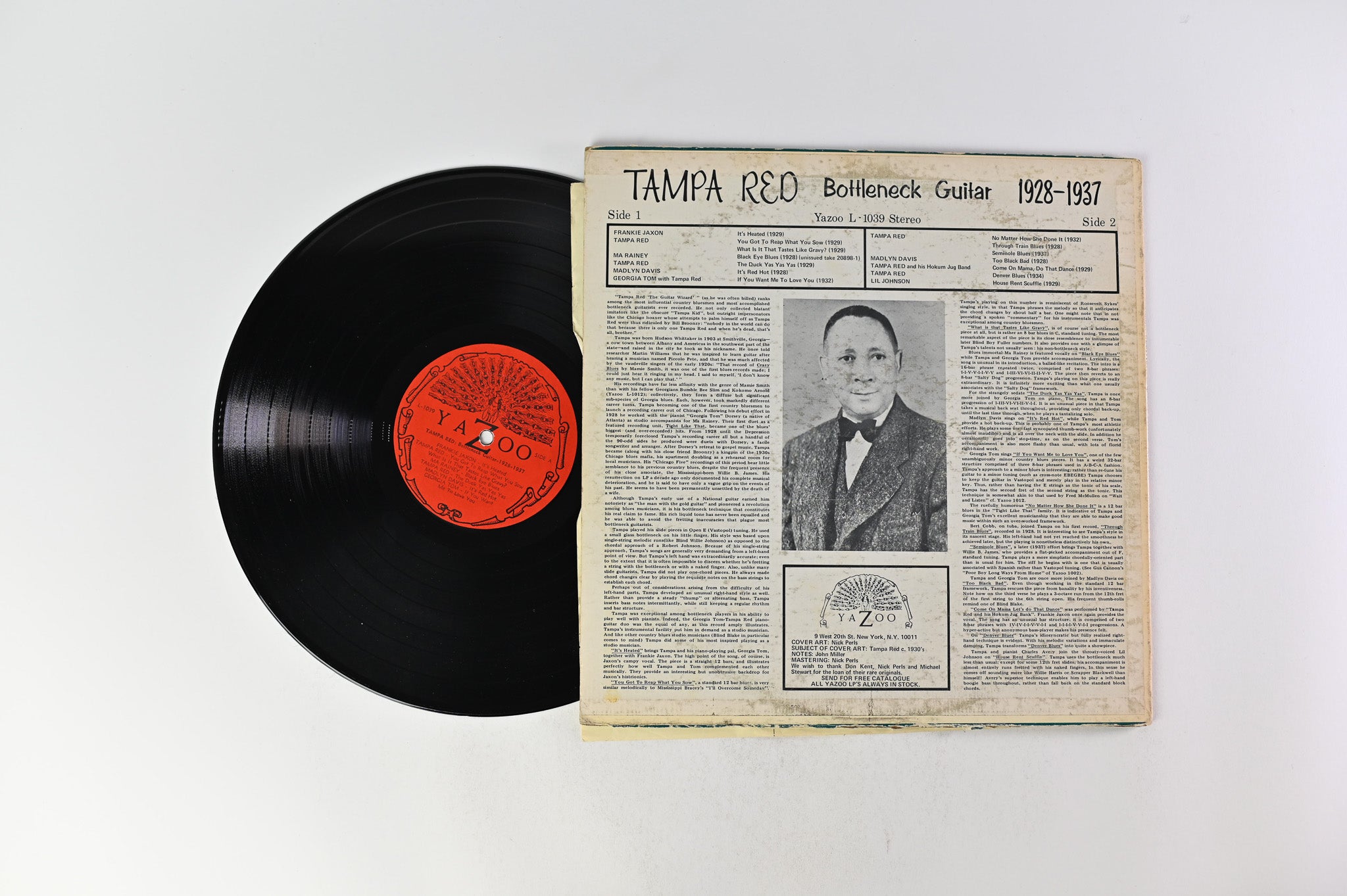 Tampa Red - Bottleneck Guitar 1928-1937 on Yazoo