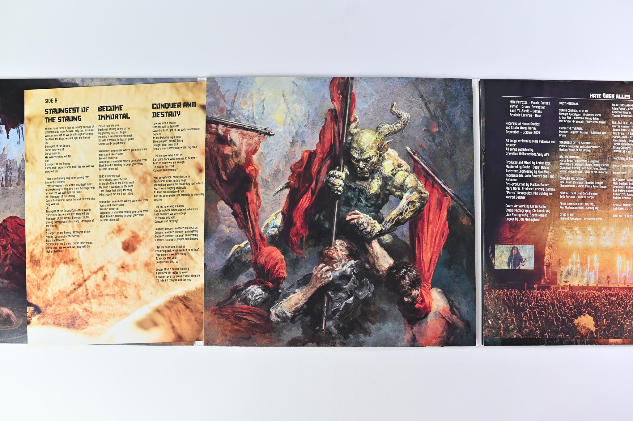 Kreator - Hate Über Alles on Nuclear Blast