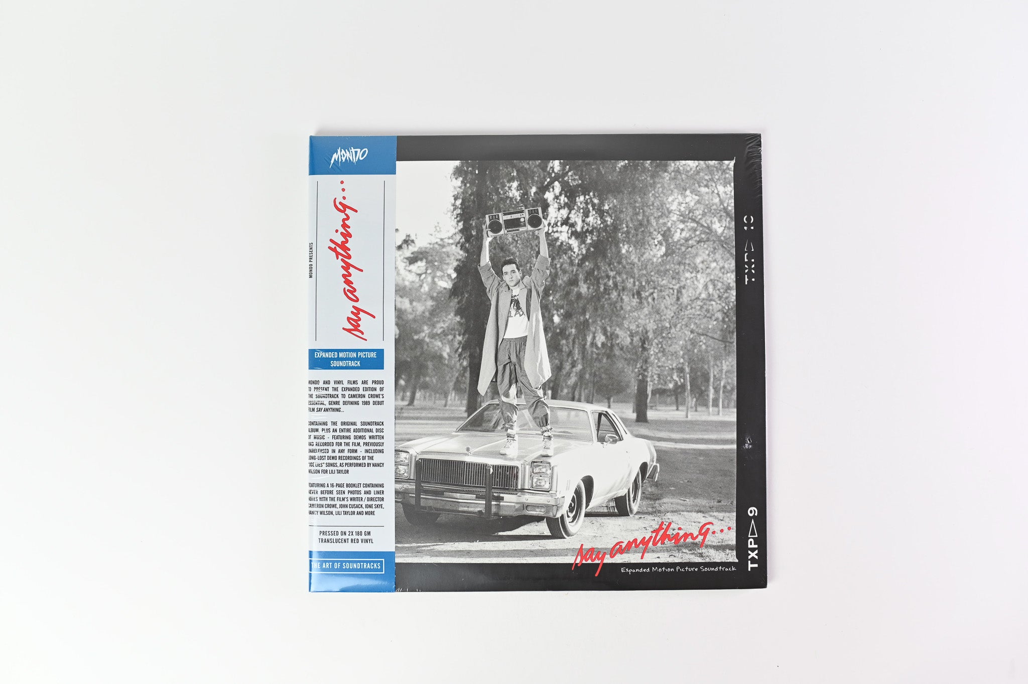 Various - Say Anything... (Expanded Motion Picture Soundtrack) on Mondo Red Translucent Reissue Sealed