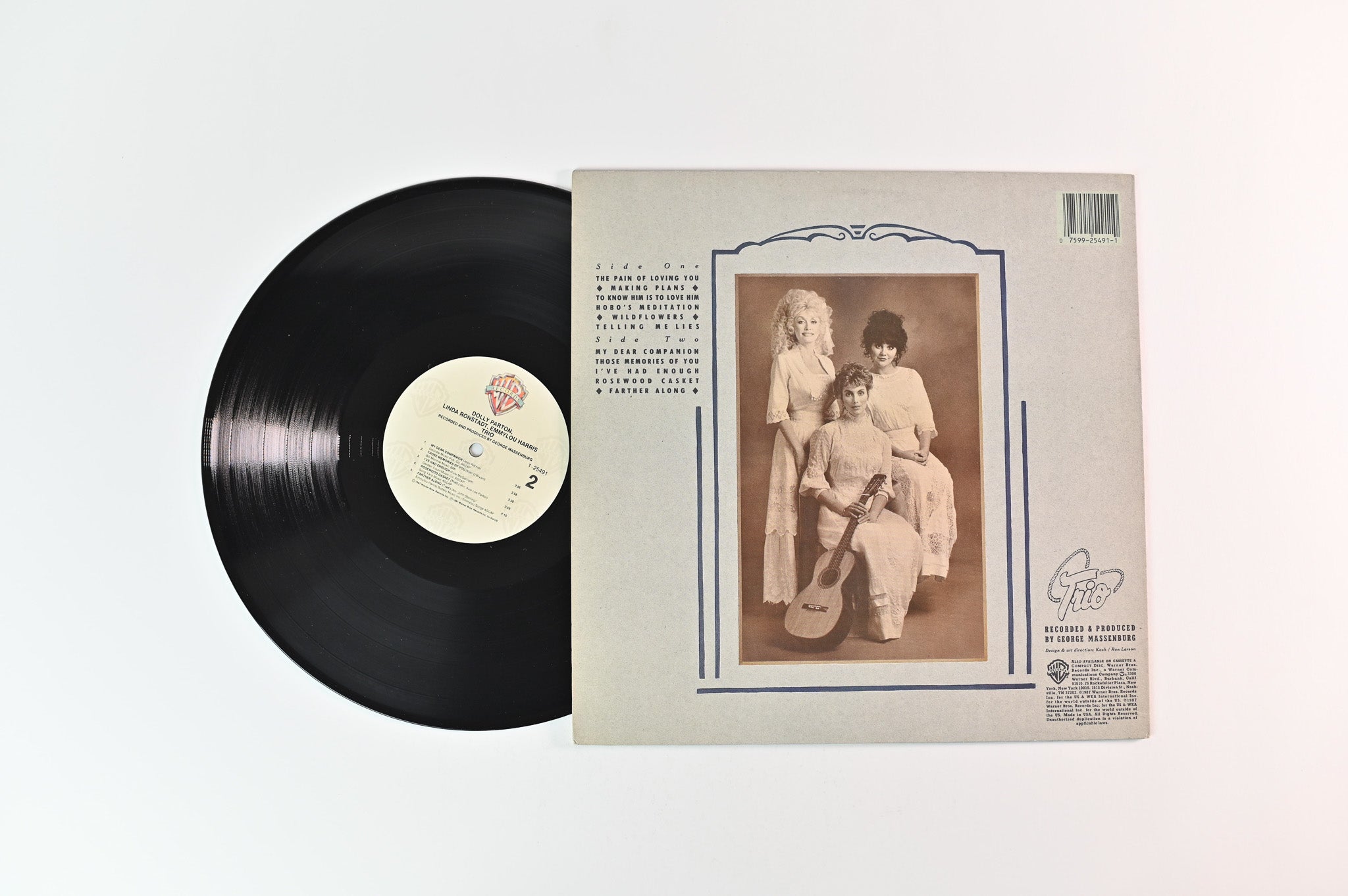 Dolly Parton, Linda Ronstadt & Emmylou Harris – Trio on Warner Bros. Records