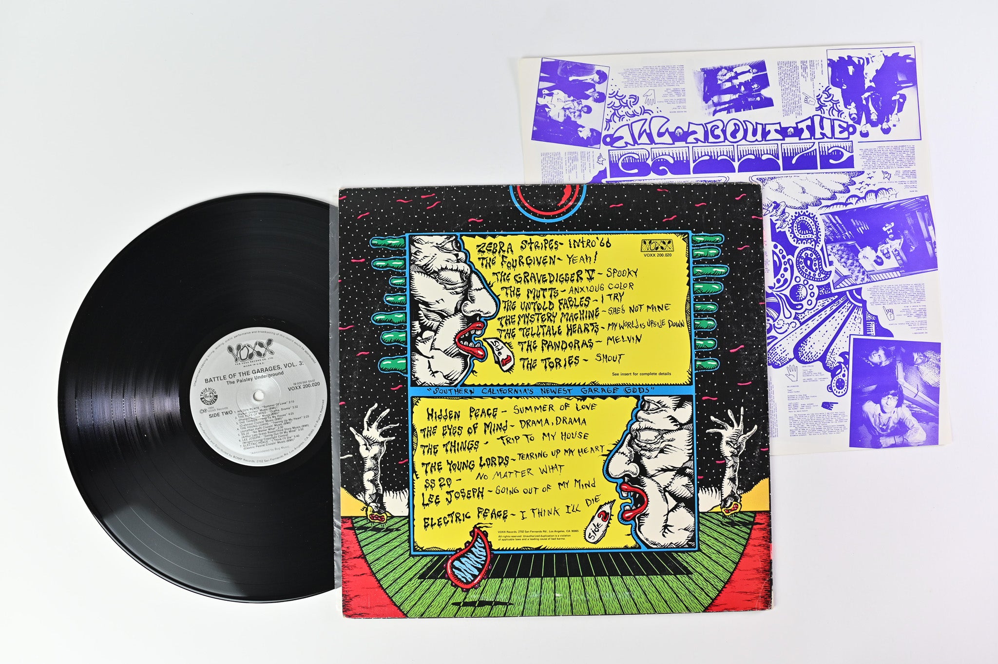Various - Battle Of The Garages, Vol. 3: The Paisley Underground on VOXX