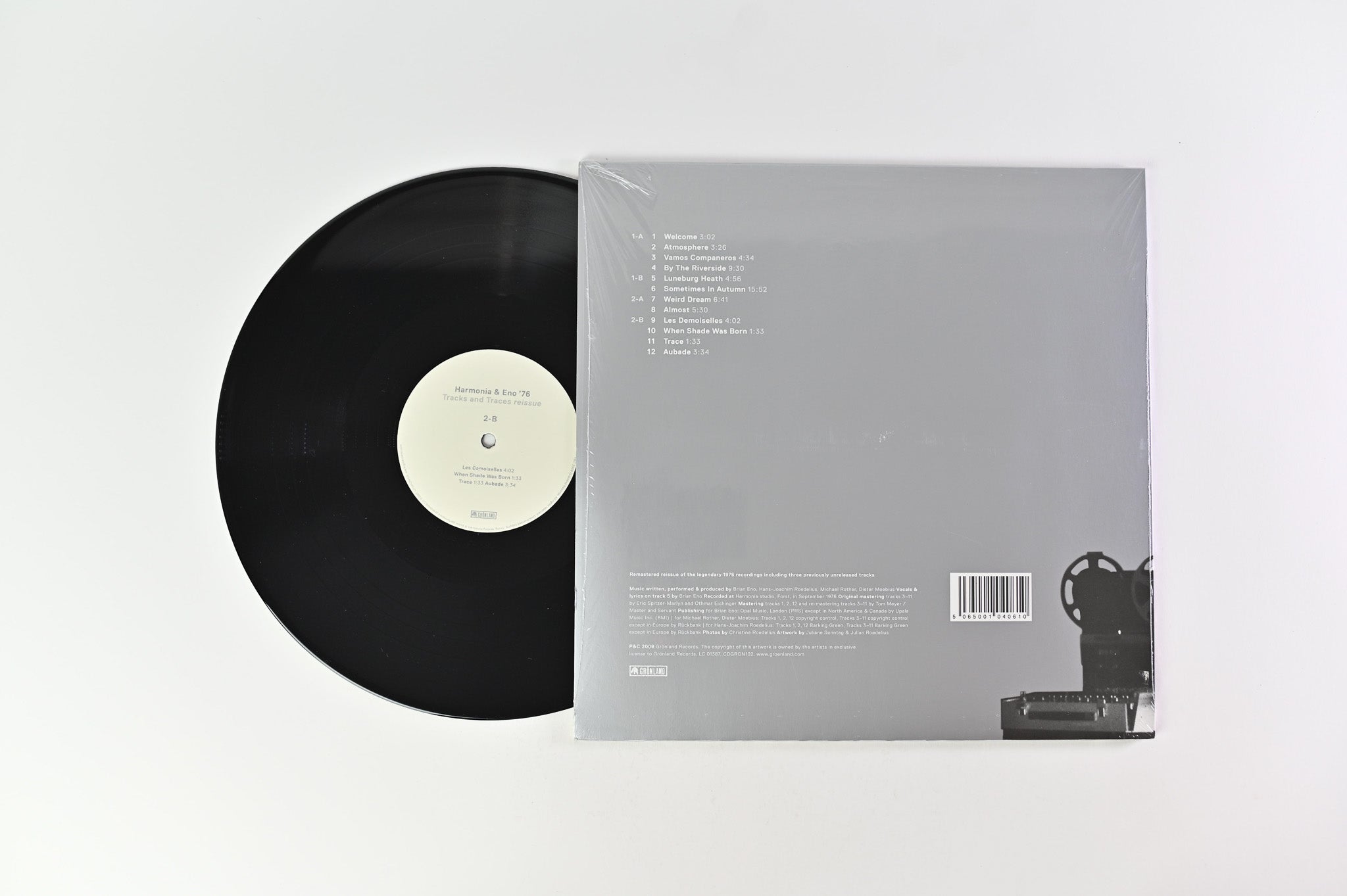 Harmonia 76 - Tracks And Traces on Gronland Reissue