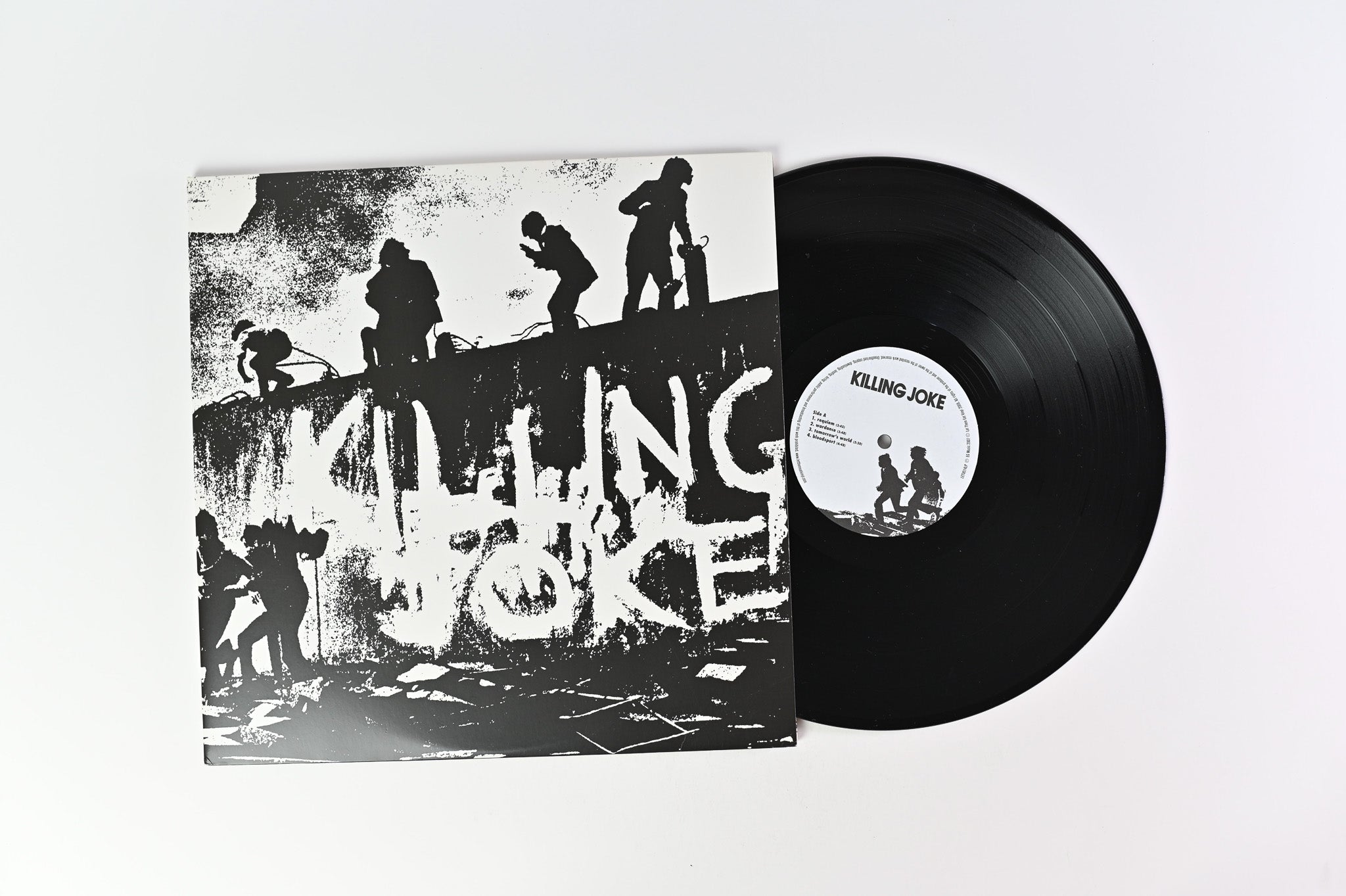 Killing Joke - Killing Joke on Let Them Eat Vinyl White/Black Vinyl Reissue