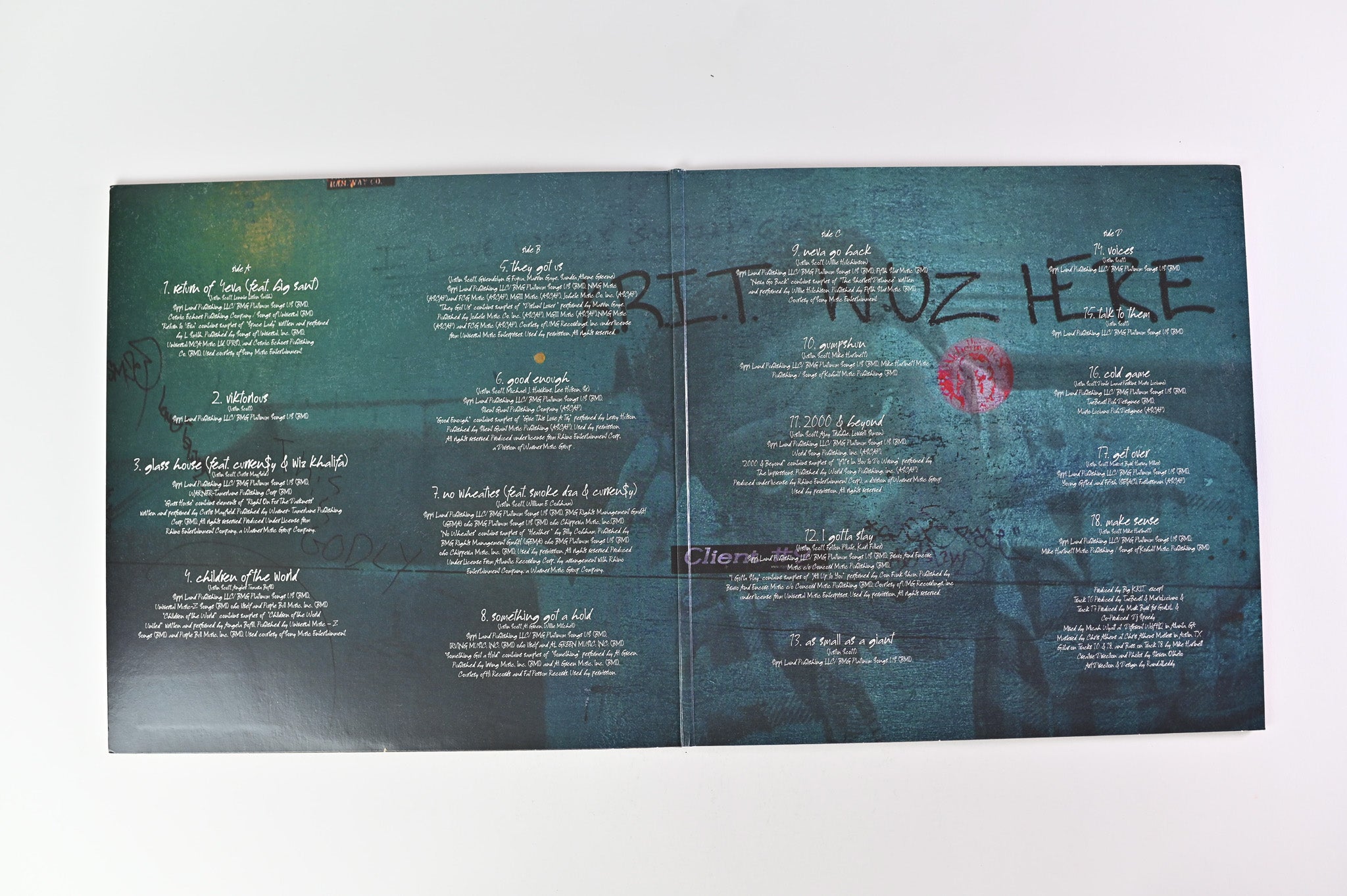 Big K.R.I.T. - K.R.I.T. Wuz Here on BMG Navy & Gold Reissue