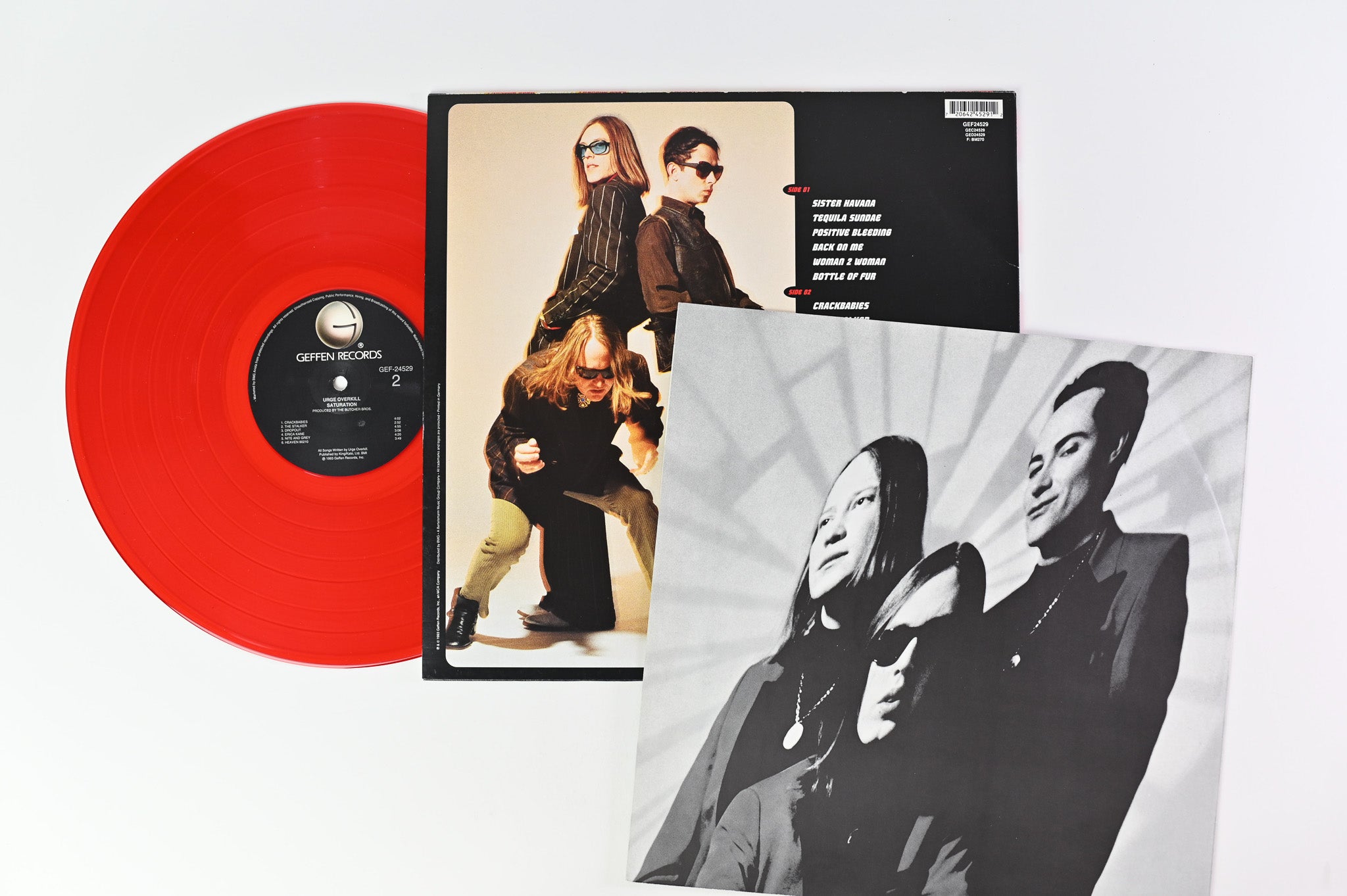 Urge Overkill - Saturation on Geffen Red Translucent