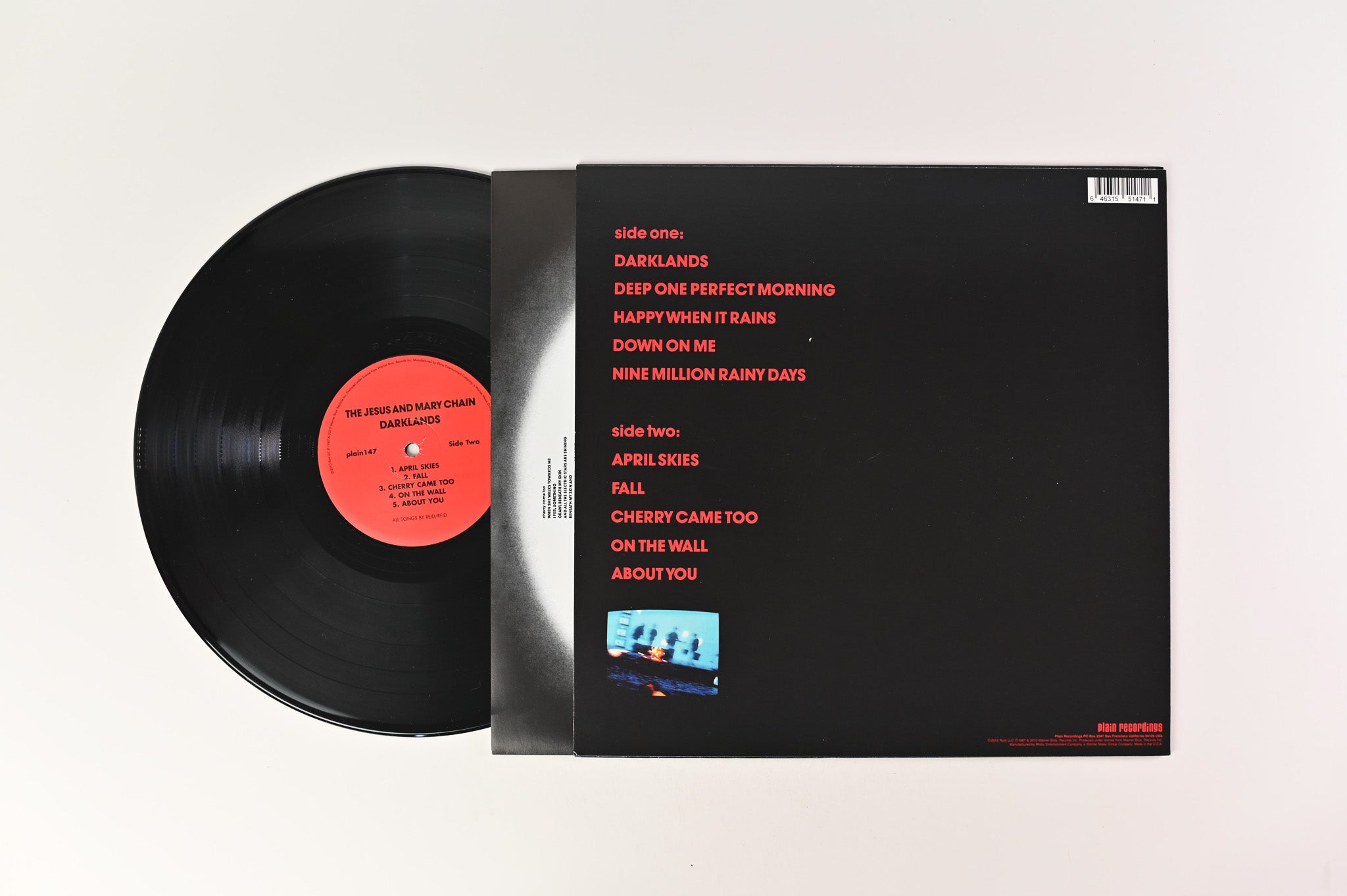 The Jesus And Mary Chain - Darklands on Plain Recordings 180 Gram Reissue