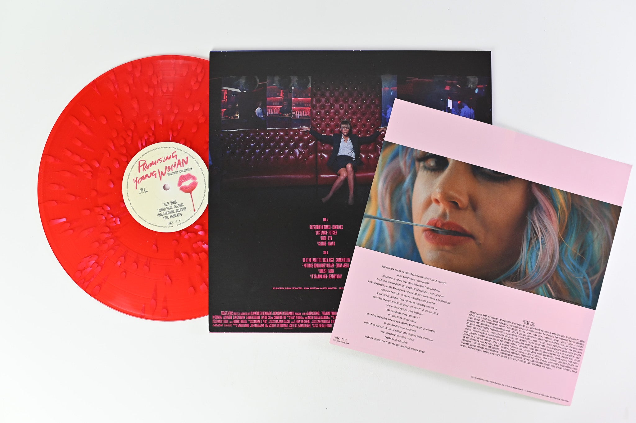 Various - Promising Young Woman (Original Soundtrack) on Capitol Red & Pink Splatter