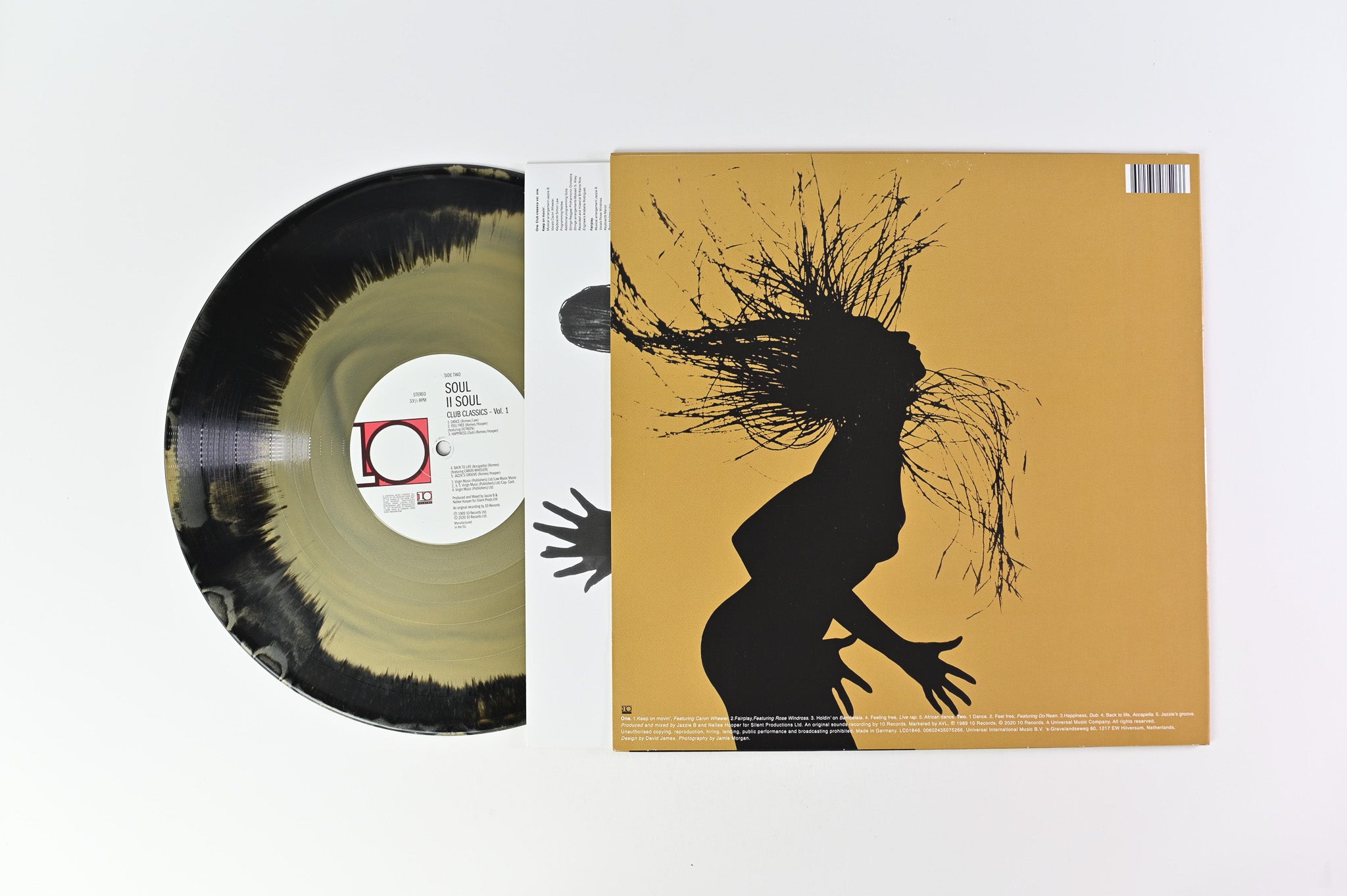 Soul II Soul - Club Classics Vol. One on 10 Records Ltd Gold & Black Reissue