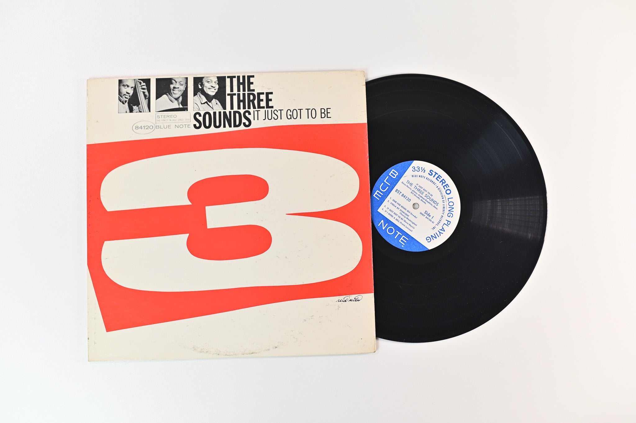 The Three Sounds - It Just Got To Be on Blue Note BST 84120 Stereo Liberty Reissue