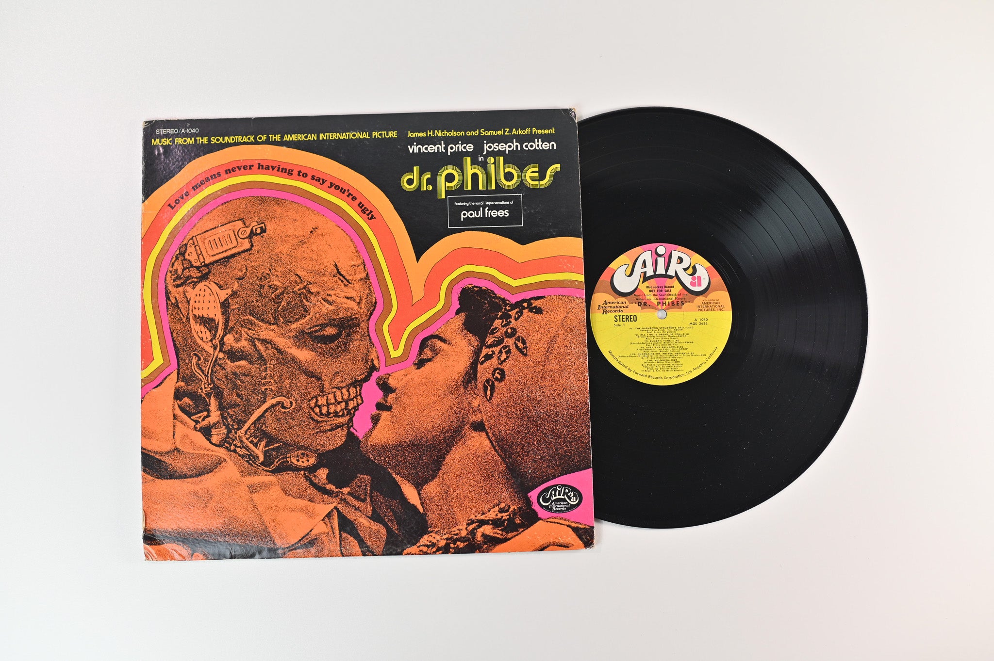 Basil Kirchin - The Abominable Dr. Phibes (Original Motion Picture Score) on American International Promo